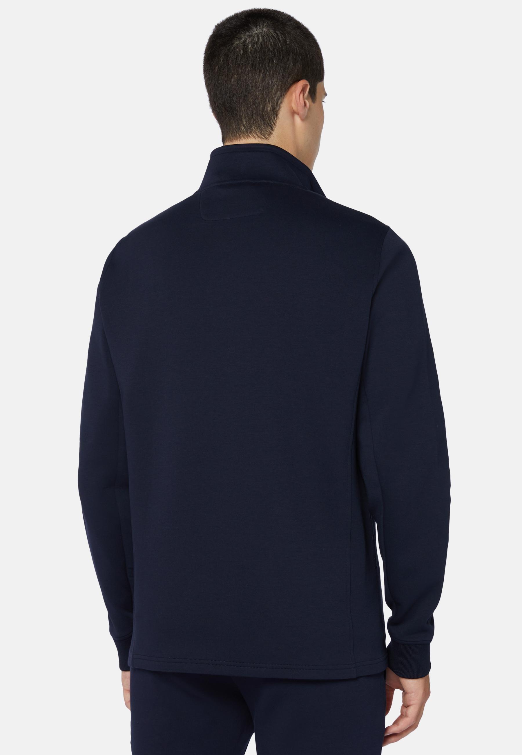 Boggi Milano - Blue Full Zip Sweatshirt