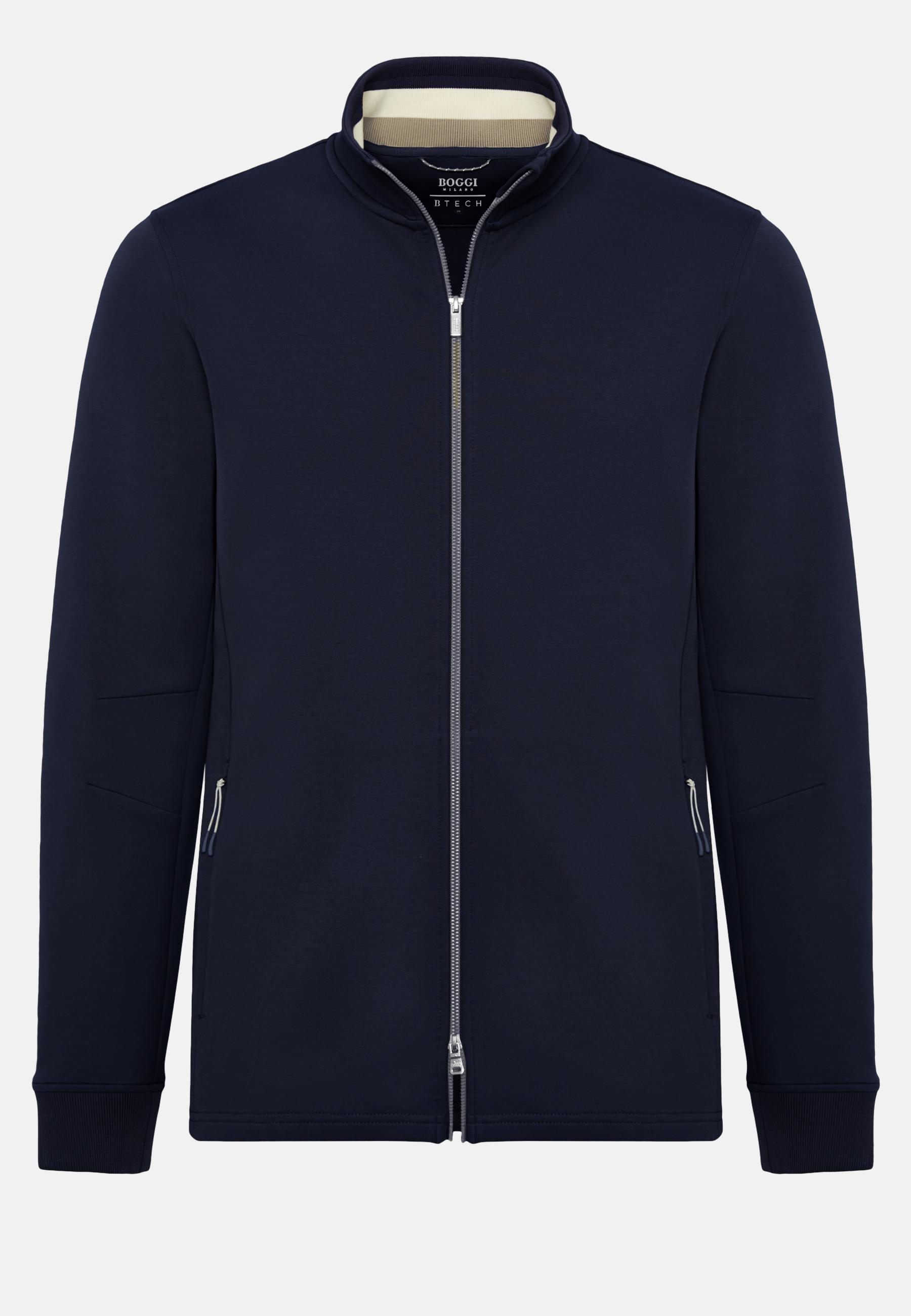 Boggi Milano - Blue Full Zip Sweatshirt