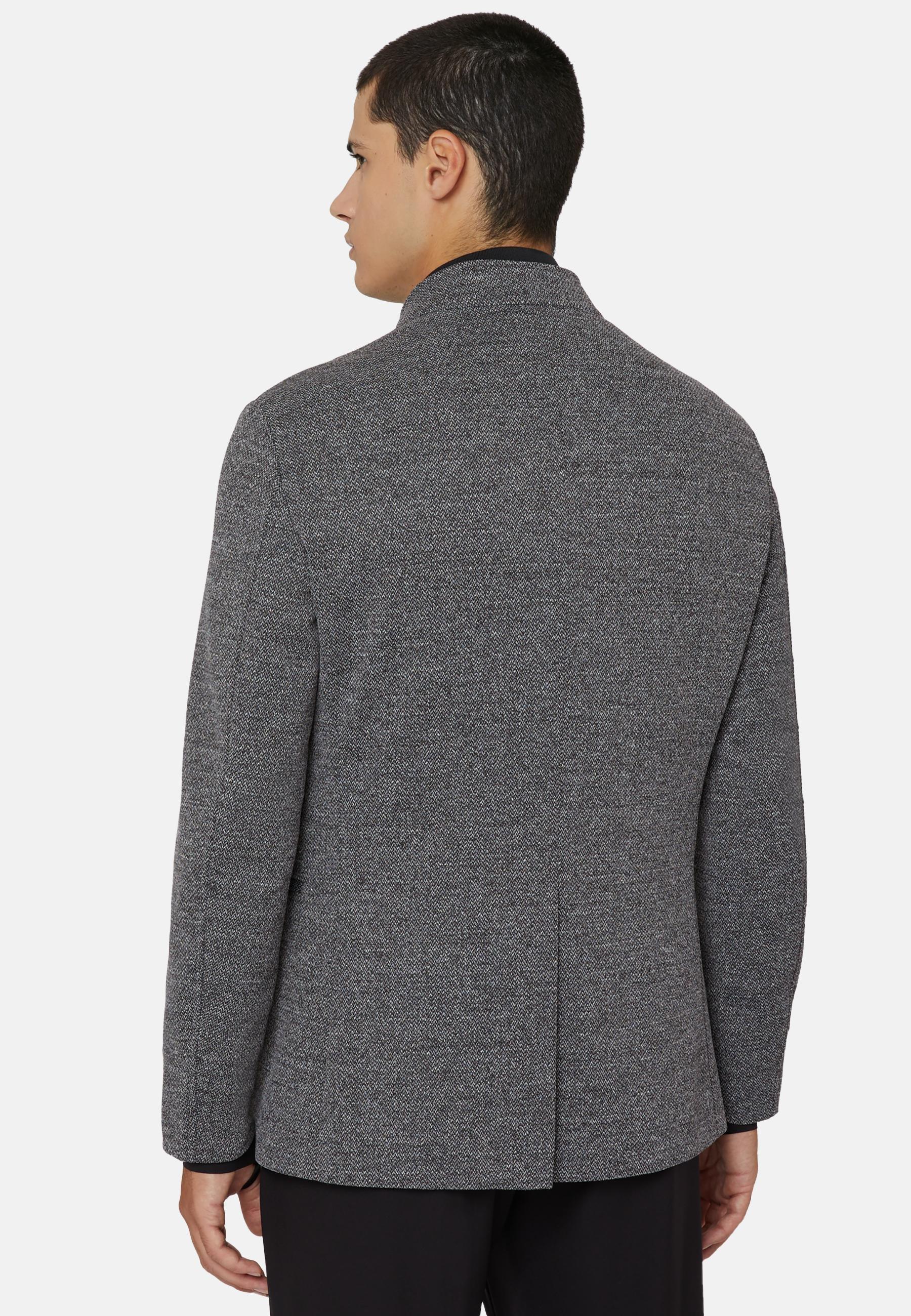 B Tech Recycled Fabric Cycling Jacket Grey, , large image number 1