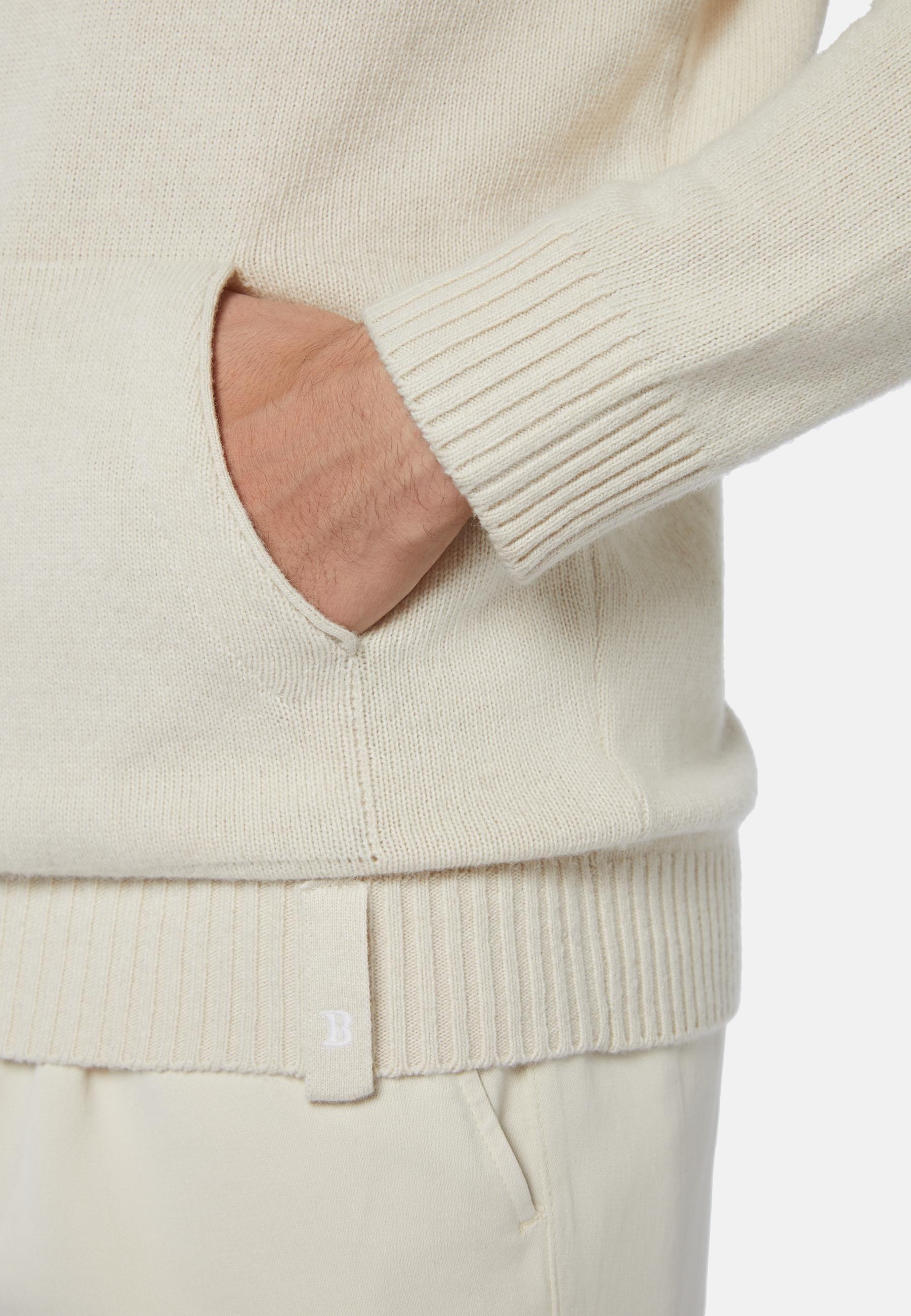 Hooded Jumper White, , large image number 2