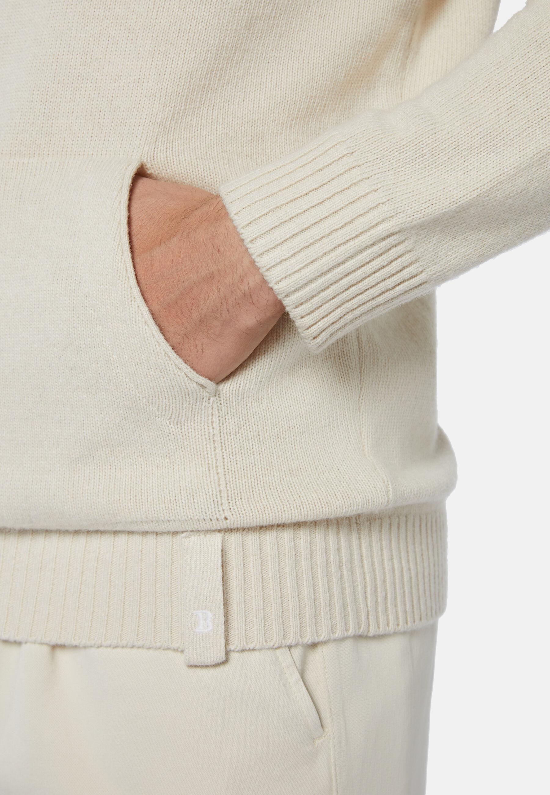 Hooded Jumper White, White, large image number 5