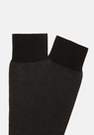 Boggi Milano - Black Macro Herringbone Pattern Socks