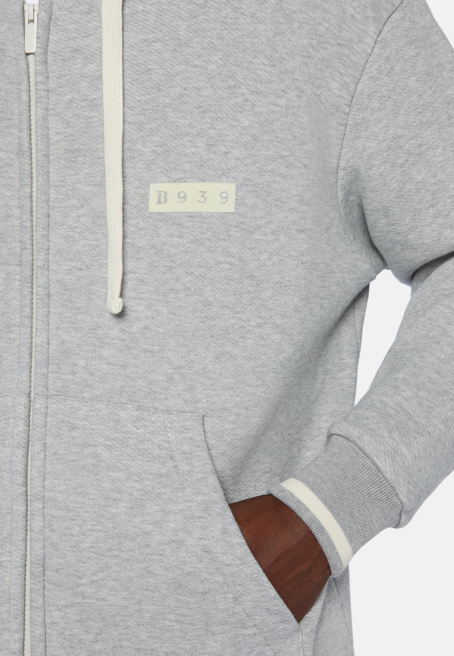 B939 Full-Zip Sweatshirt Grey, Grey, large image number 2