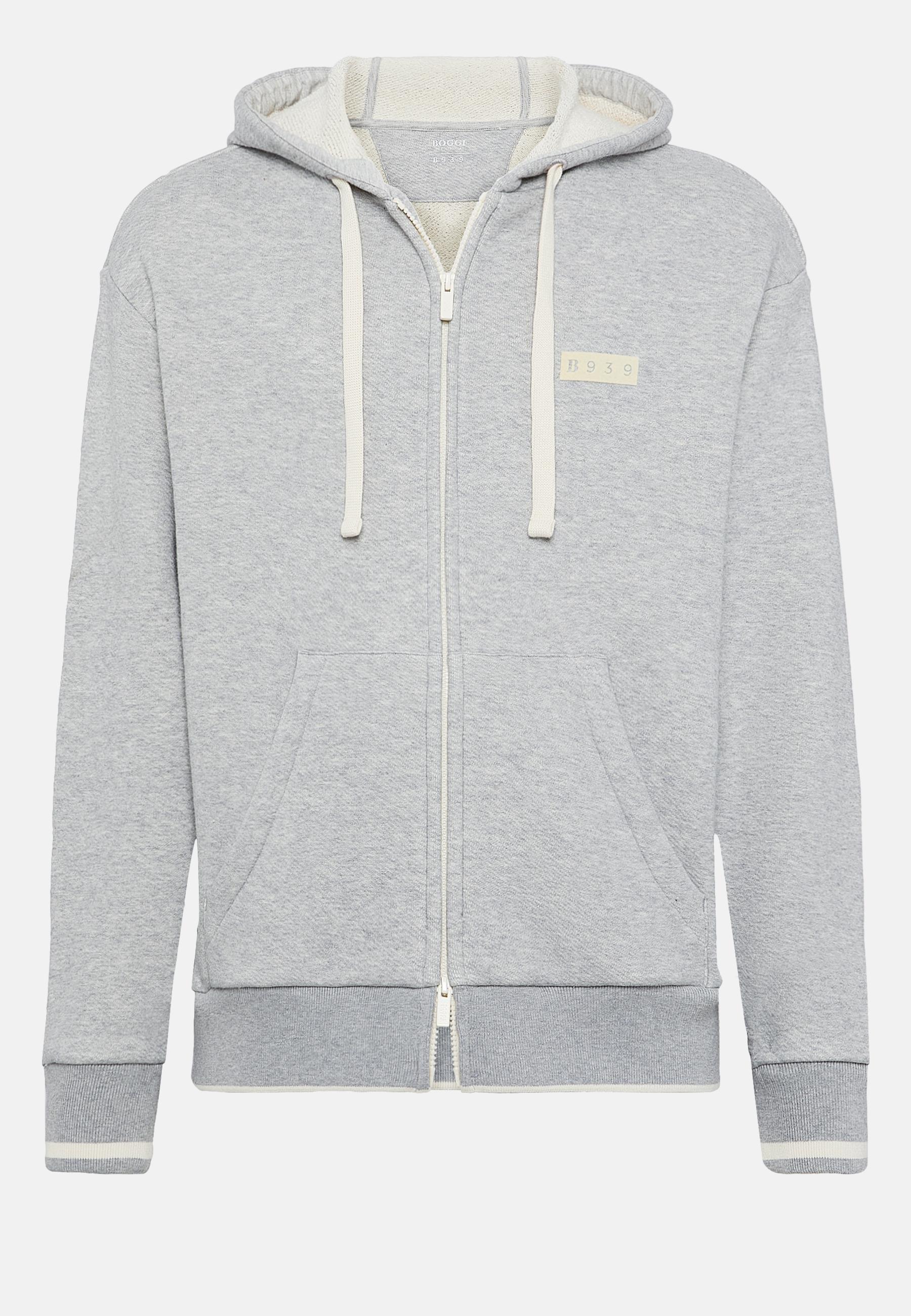 B939 Full-Zip Sweatshirt Grey, Grey, large image number 3