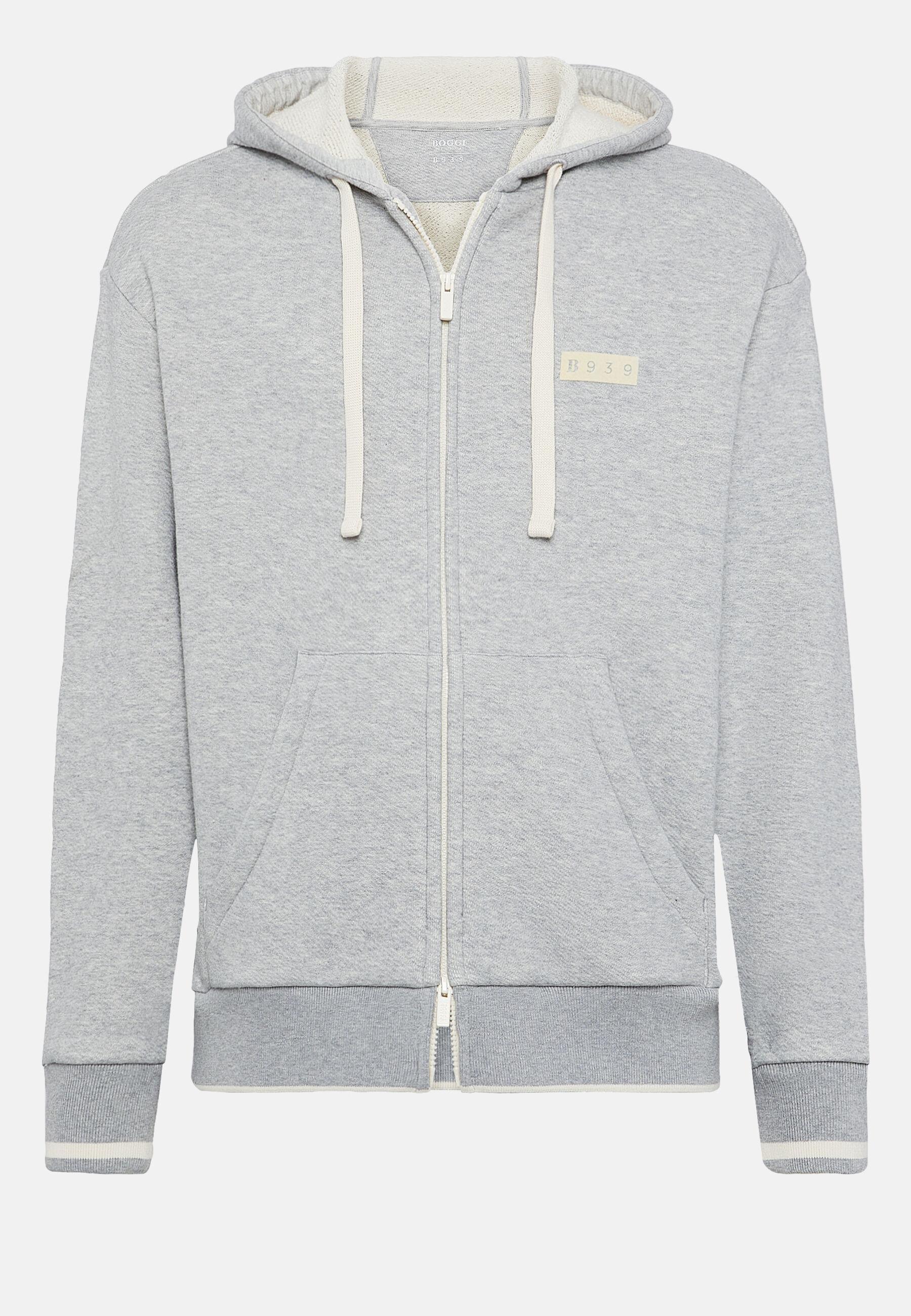 B939 Full-Zip Sweatshirt Grey, Grey, large image number 7