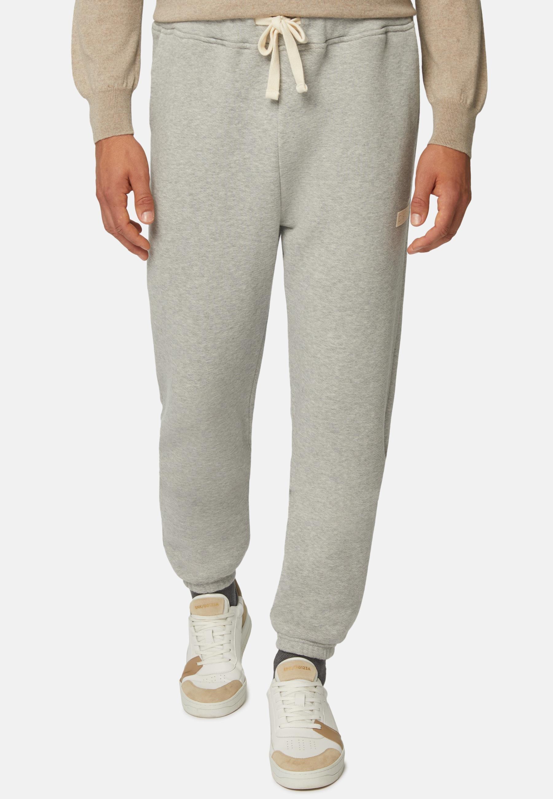 B939 Cotton And Nylon Blend Trousers Grey, , large image number 0