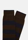 Boggi Milano - Blue Socks With Macro Striped Pattern