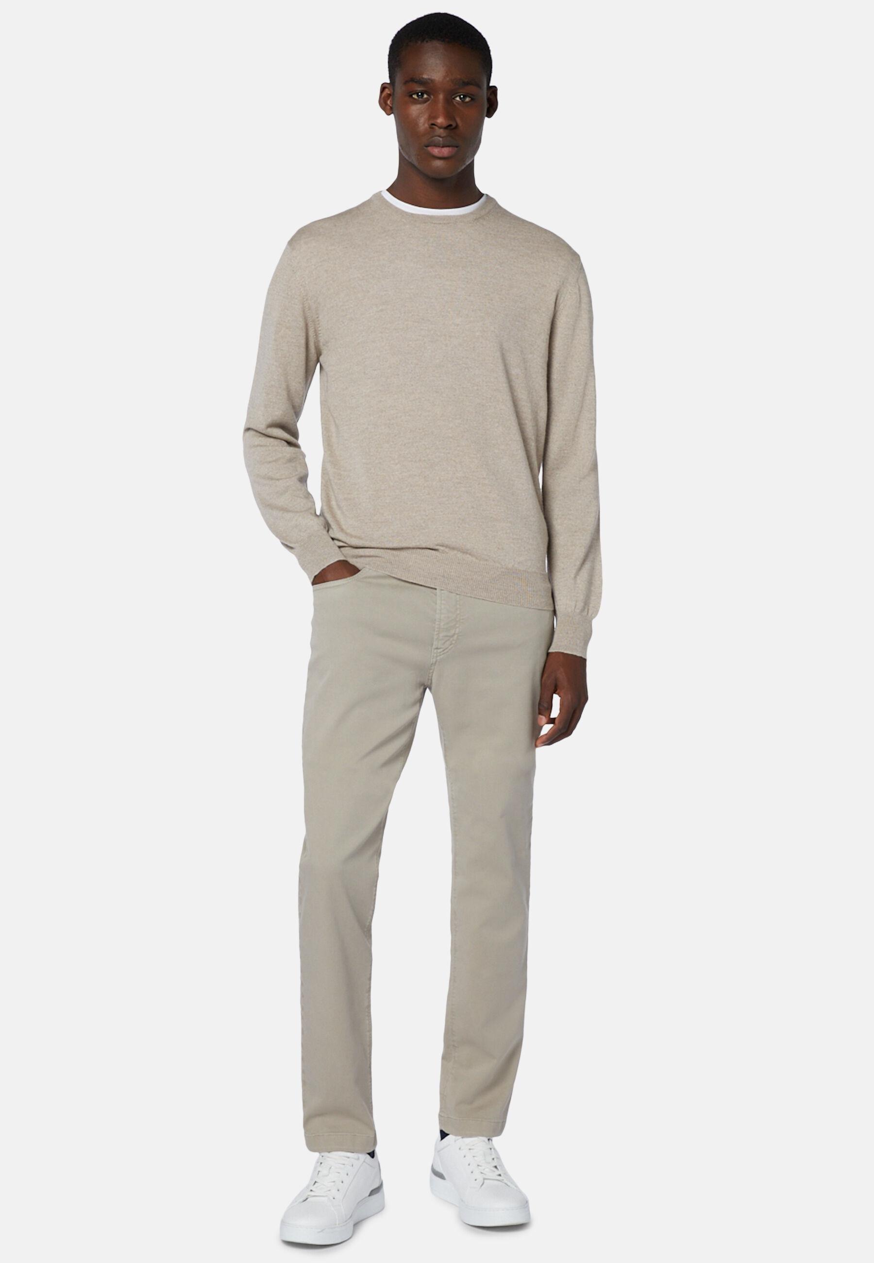 Stretch Jeans Beige, Beige, large image number 3