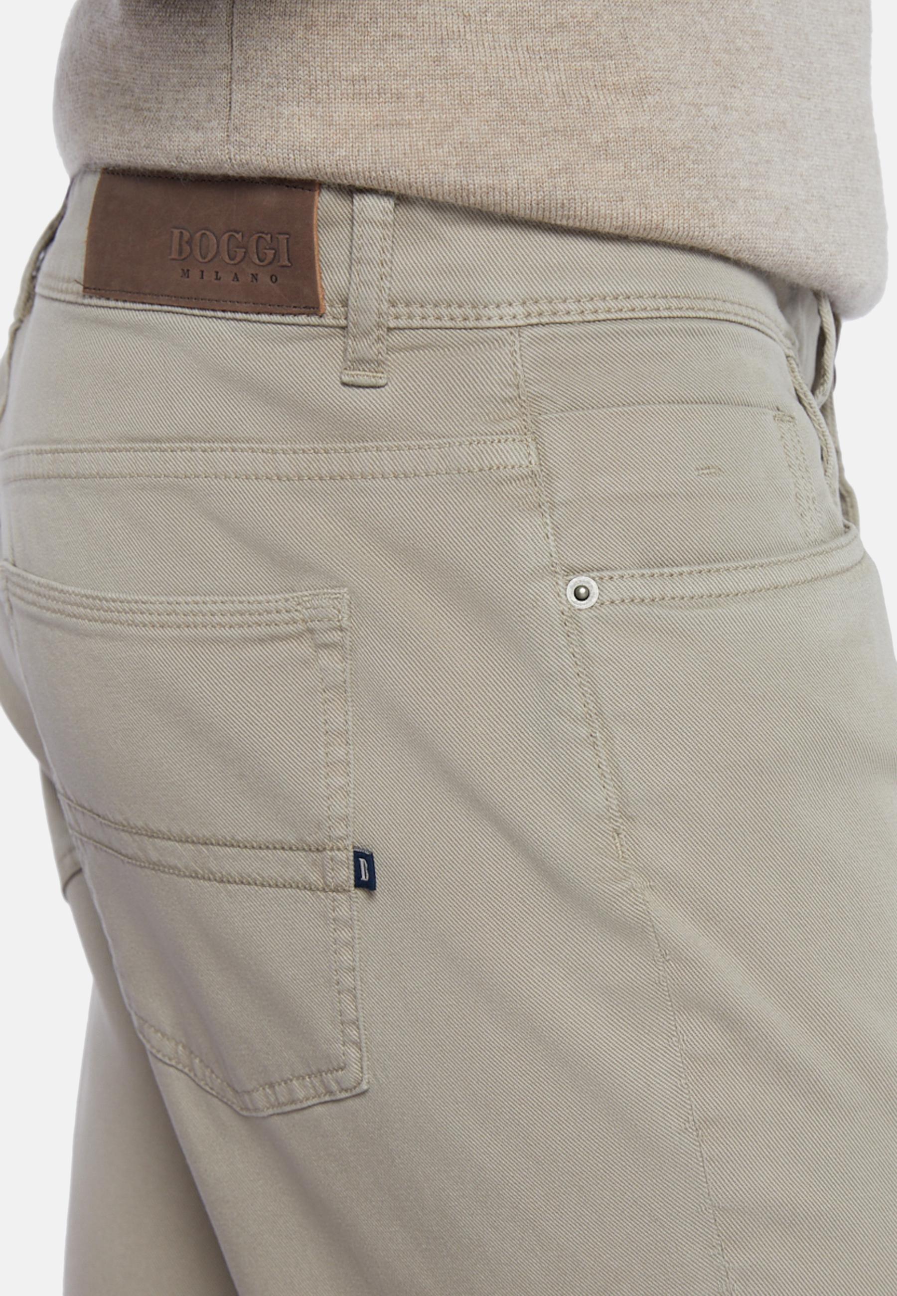 Stretch Jeans Beige, Beige, large image number 6