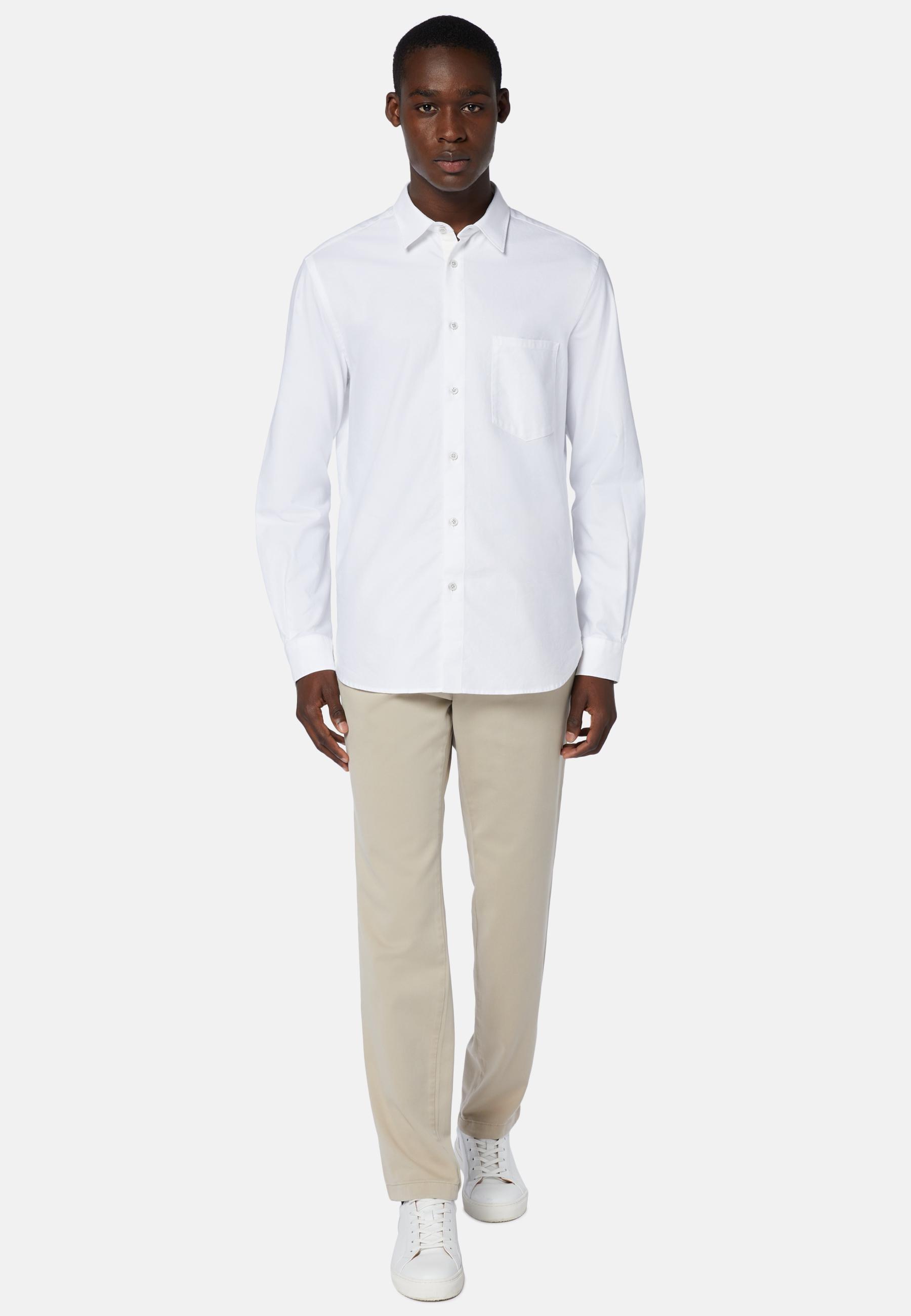 Garment-Dyed Trousers Beige, Beige, large image number 2