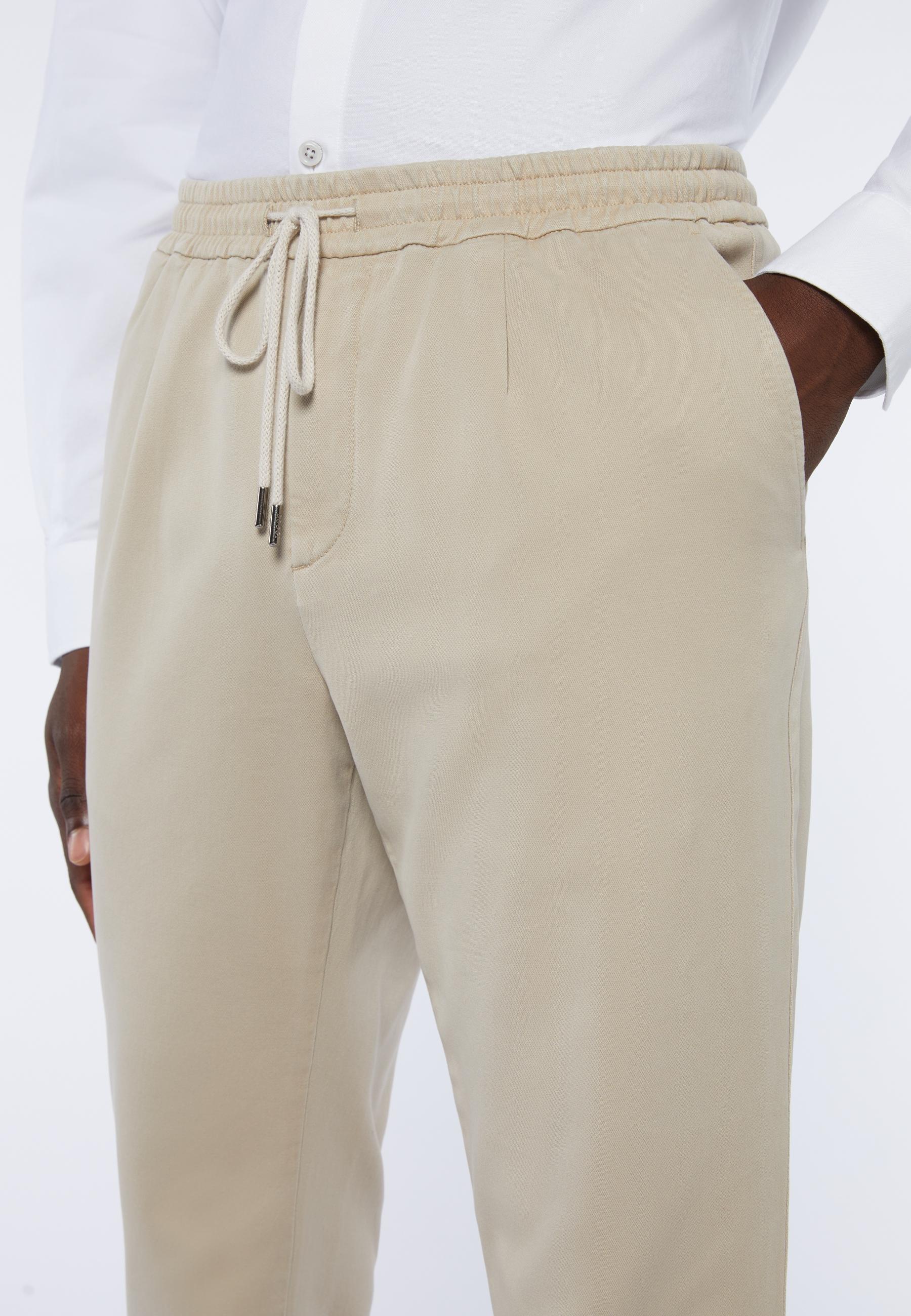 Garment-Dyed Trousers Beige, Beige, large image number 6