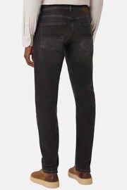 Stretch Denim Jeans Grey, Grey, large image number 4