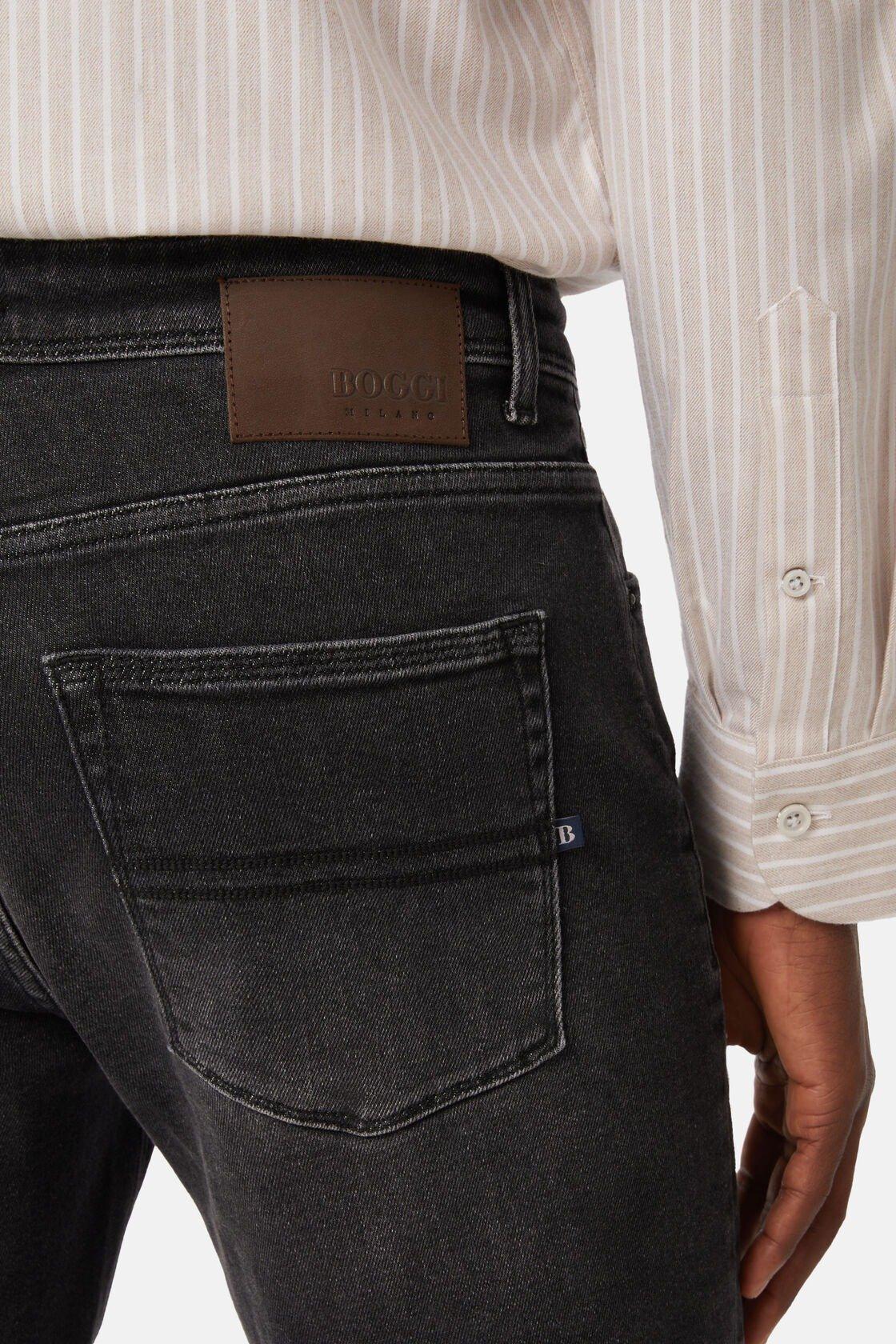 Stretch Denim Jeans Grey, Grey, large image number 10