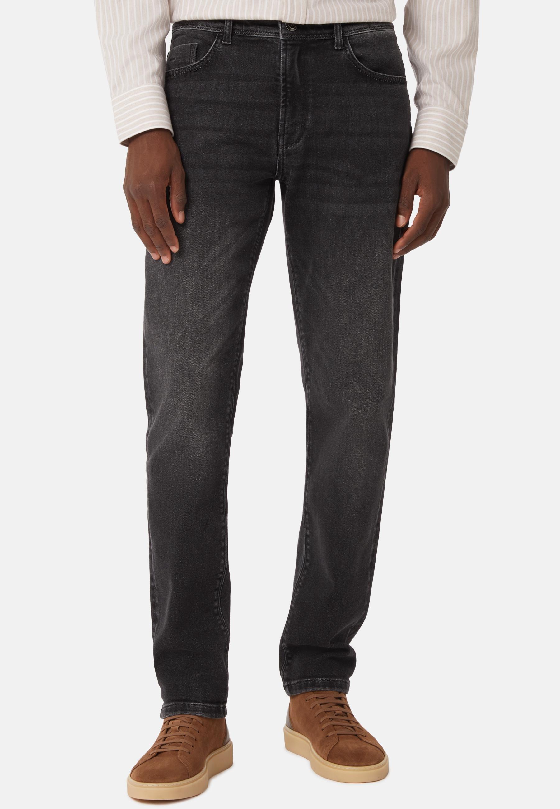 Stretch Denim Jeans Grey, Grey, large image number 12