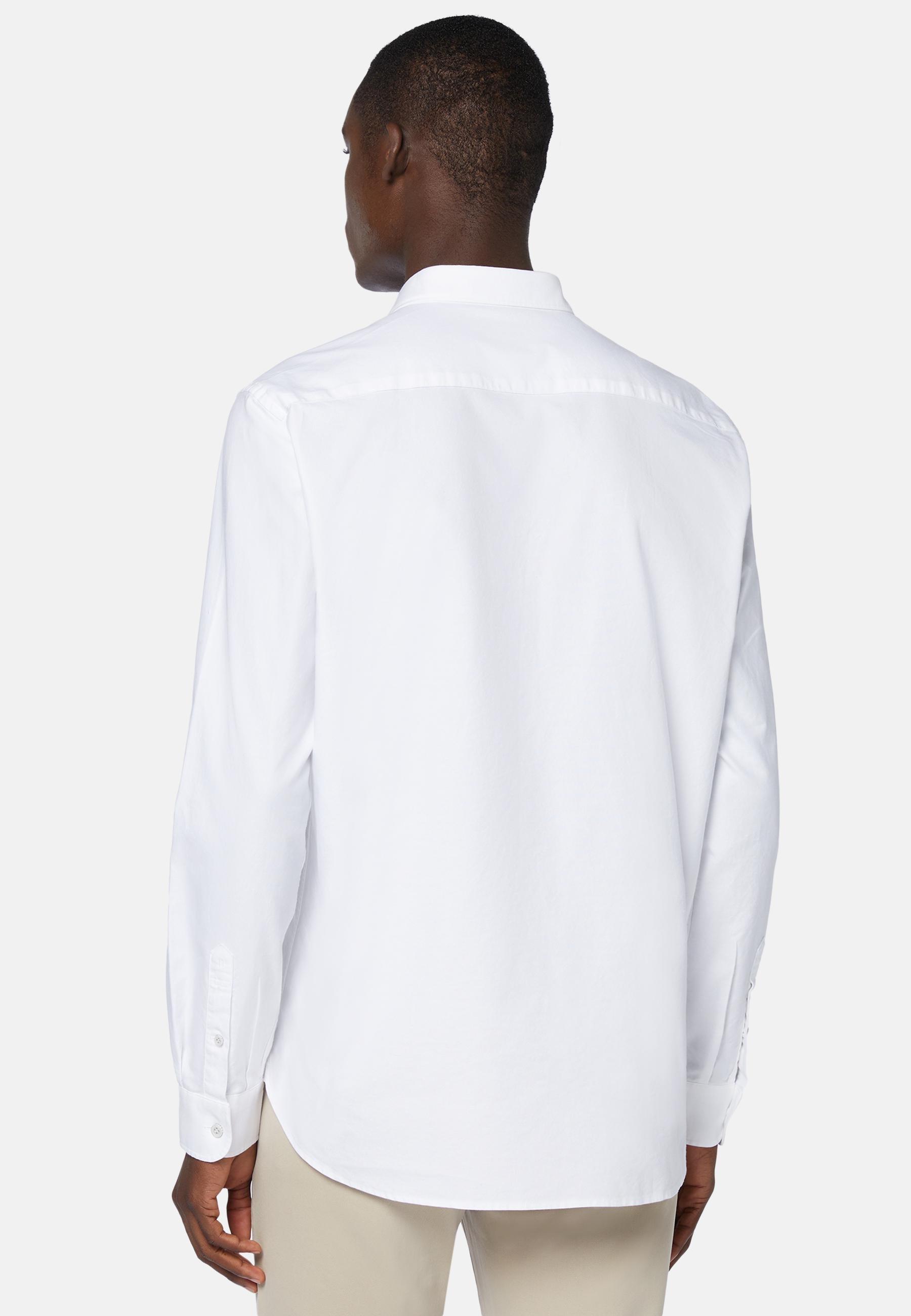 Oxford Cotton Shirt Regular Fit White, White, large image number 12