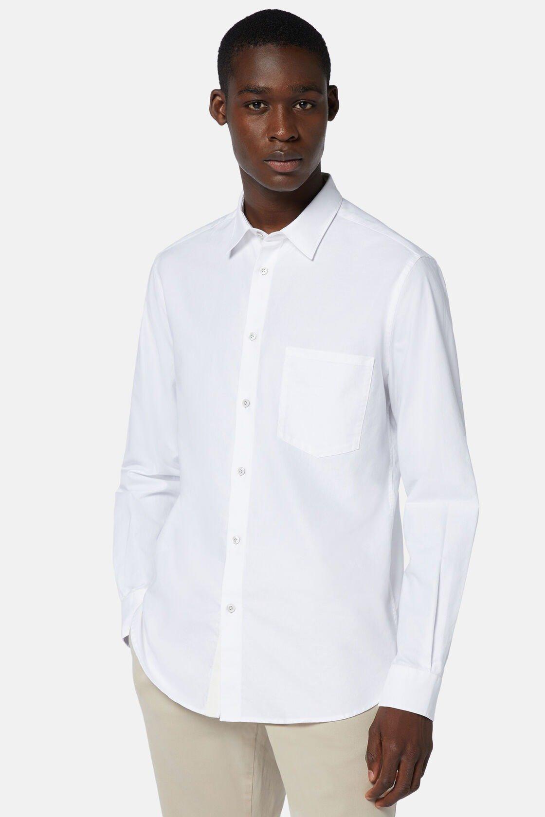 Oxford Cotton Shirt Regular Fit White, White, large image number 14