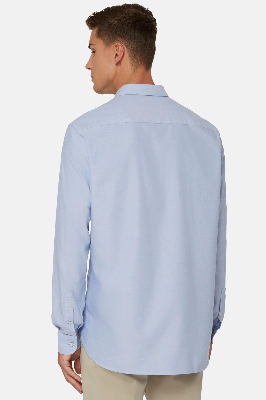 Oxford Cotton Shirt Regular Fit Blue, Light Blue, medium