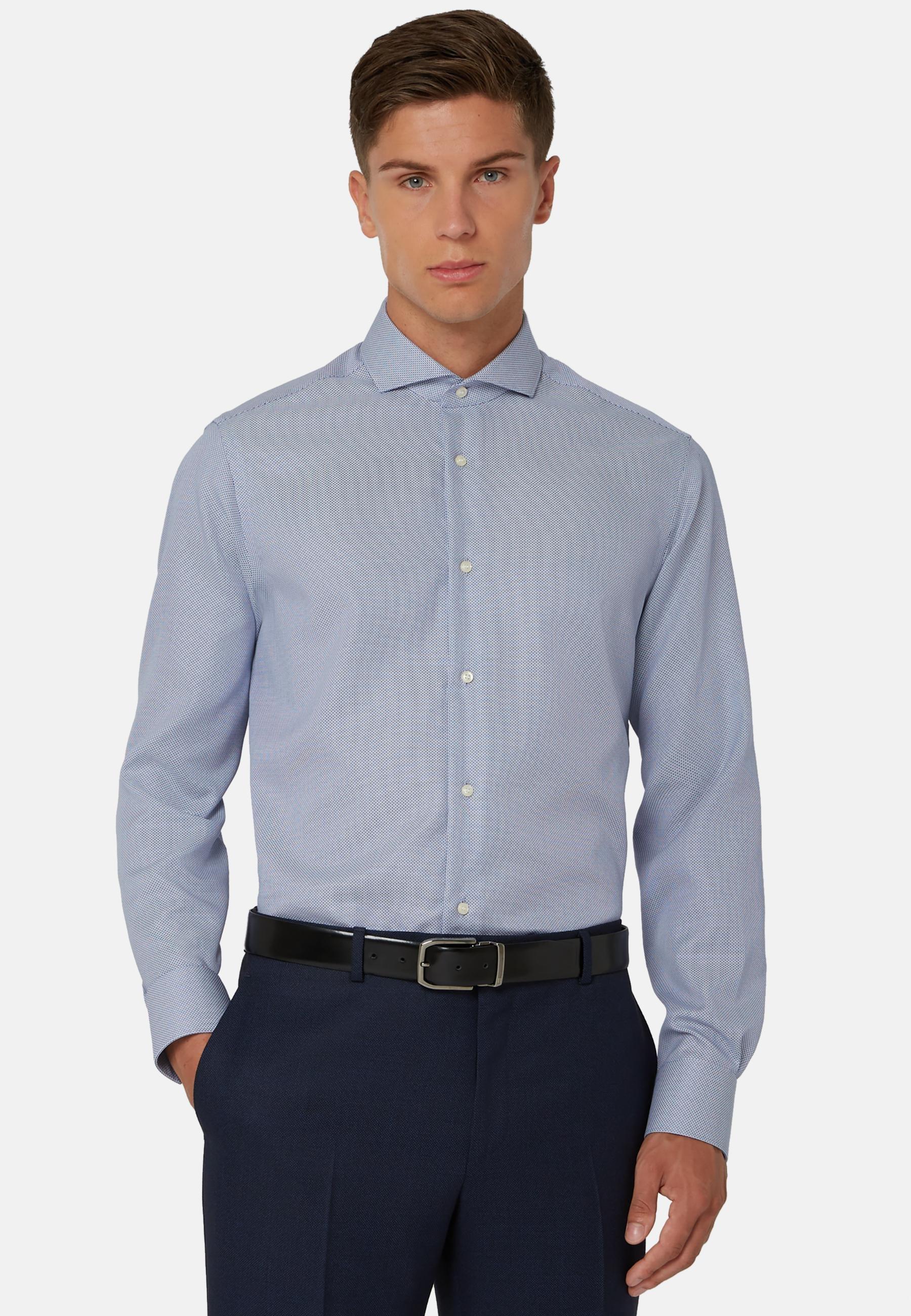 Boggi Milano - Blue Slim Fit Shirt
