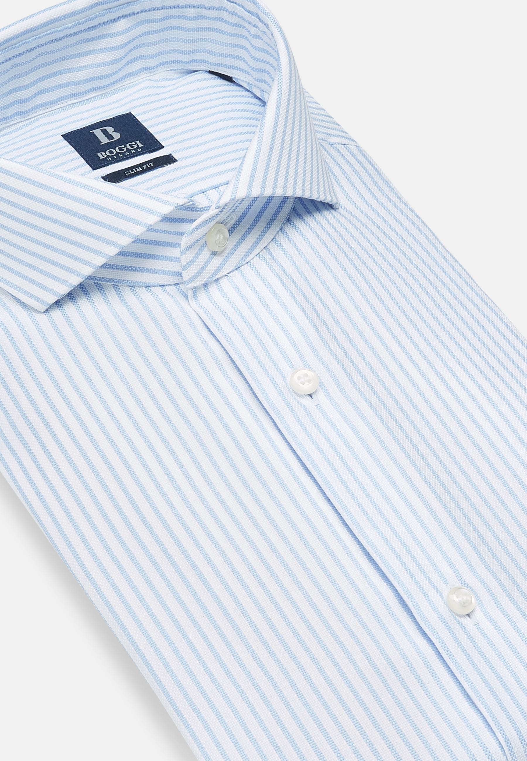 Slim Fit Shirt Blue, , large image number 7