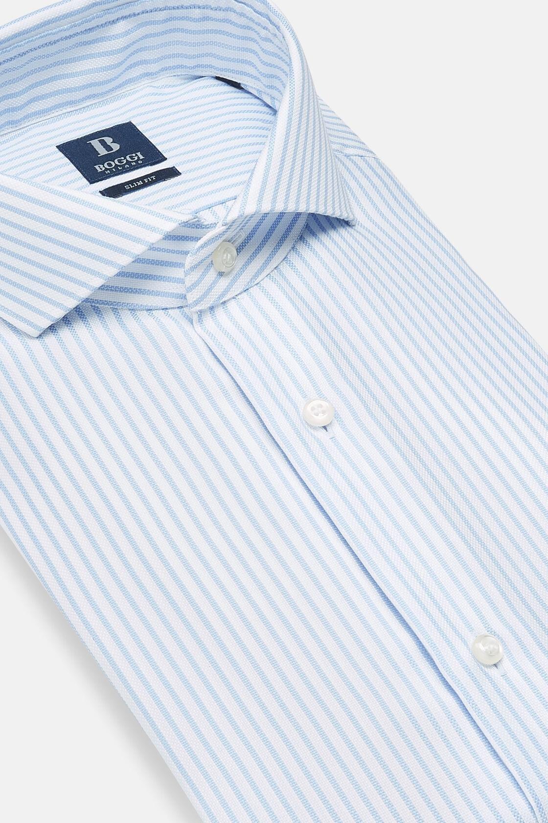 Slim Fit Shirt Blue, , large image number 8