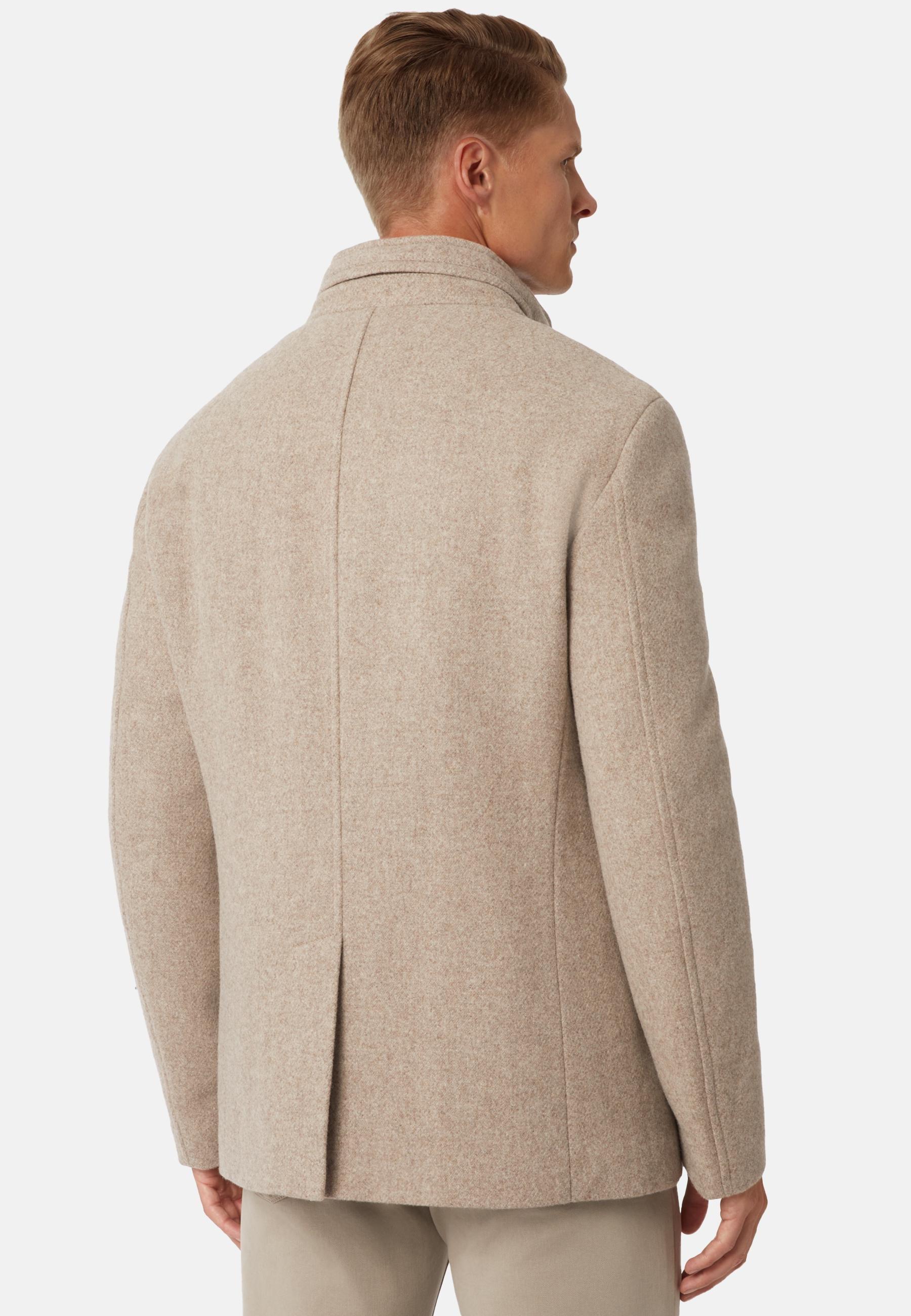 Caban In Stretch Wool Grey, , large image number 1