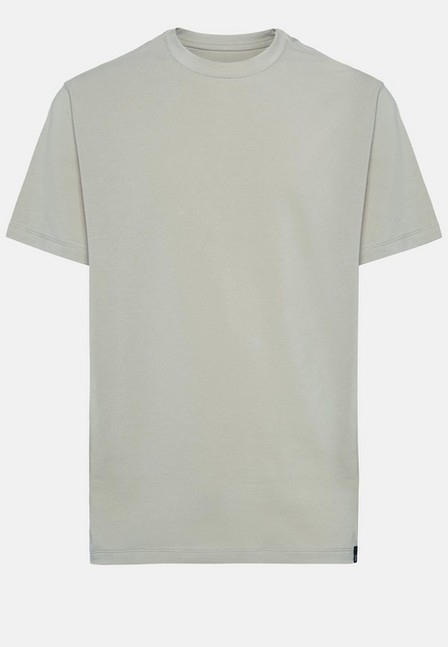 Boggi Milano Grey T-Shirt In Stretch Supima Cotton