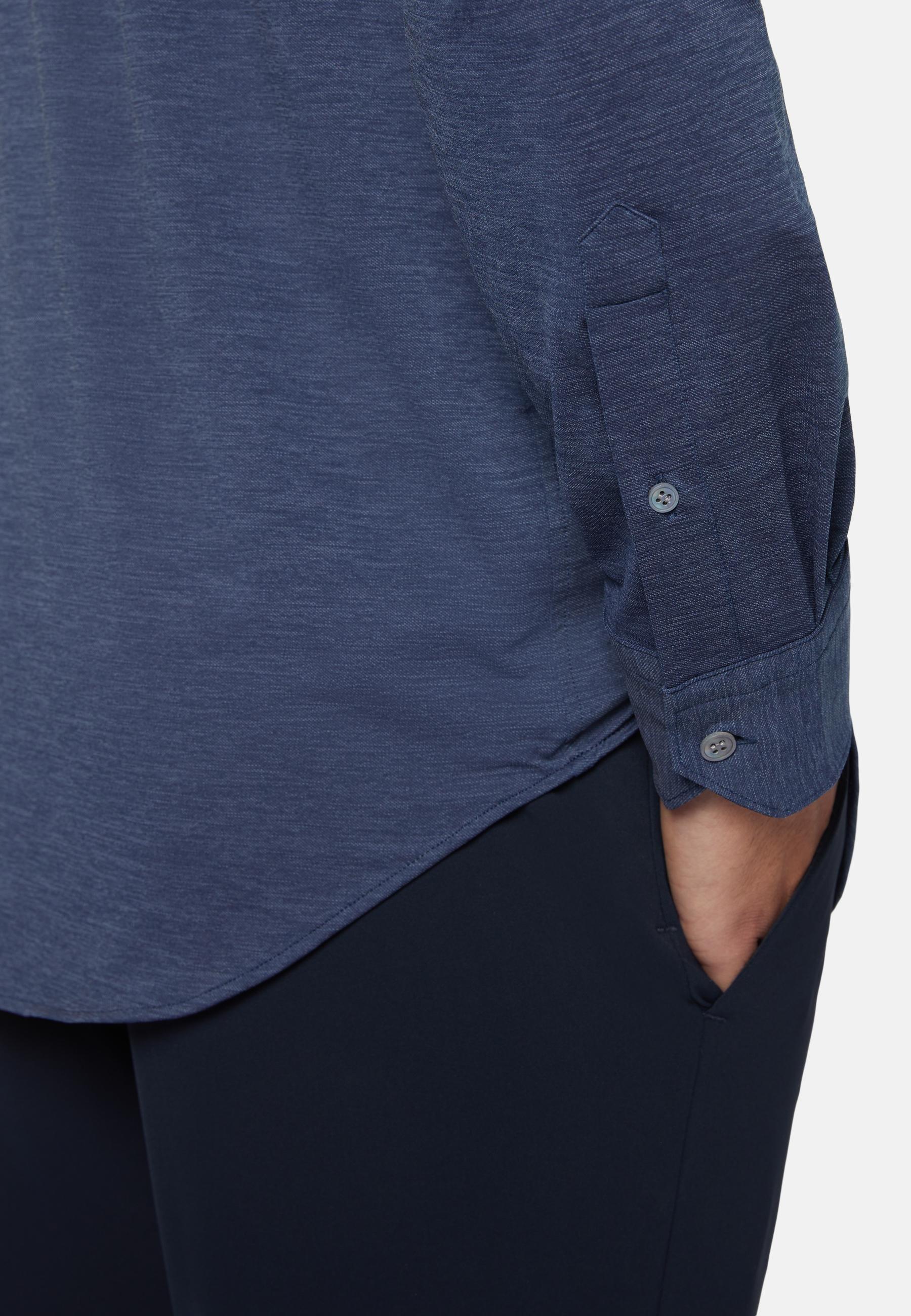 Slim Fit Shirt Navy, Navy blue, large image number 2