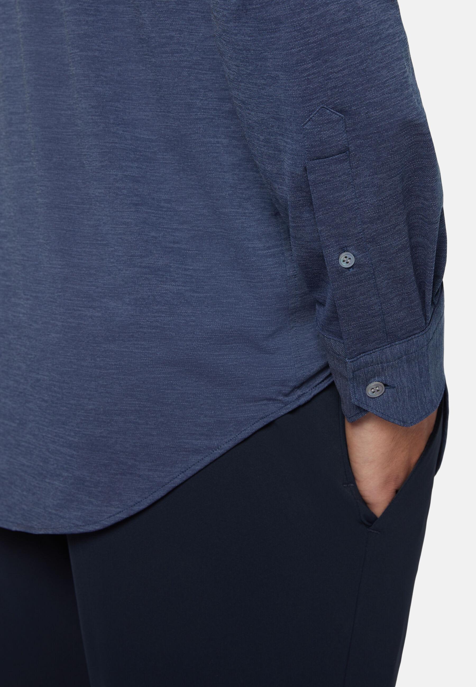 Slim Fit Shirt Navy, Navy blue, large image number 5