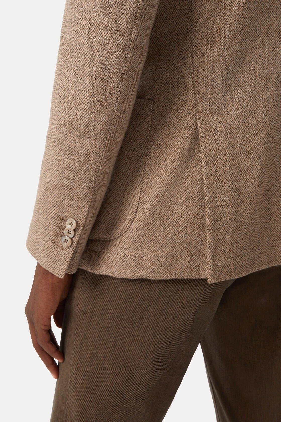 Boggi Milano - Brown jacket In a B Jersey Cotton Blend