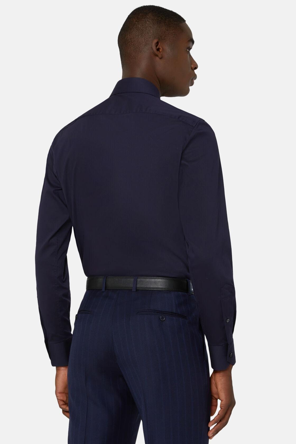Slim Shirt Blue, Navy blue, large image number 6