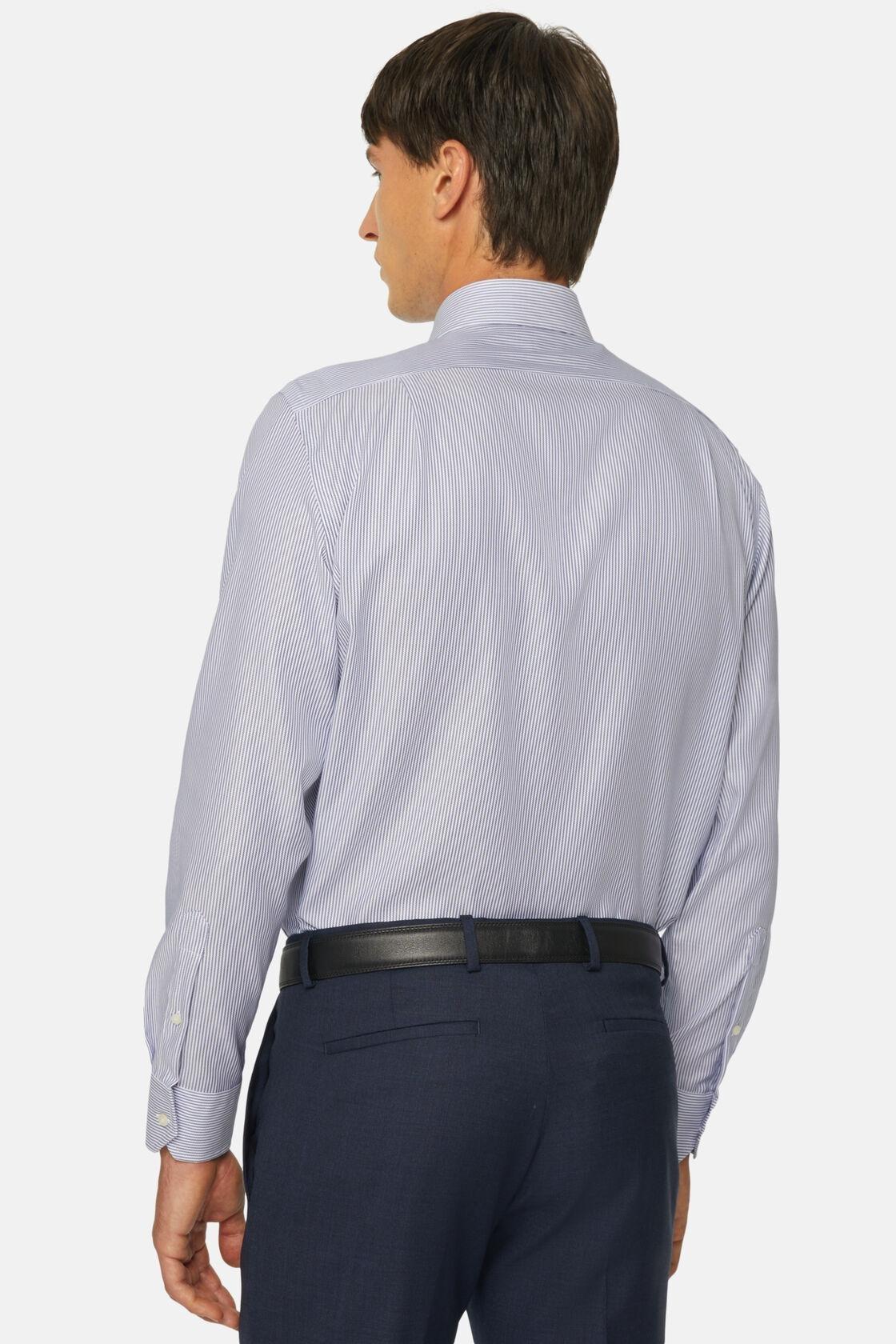 Striped Regular Fit Shirt Blue, Blue, large image number 6