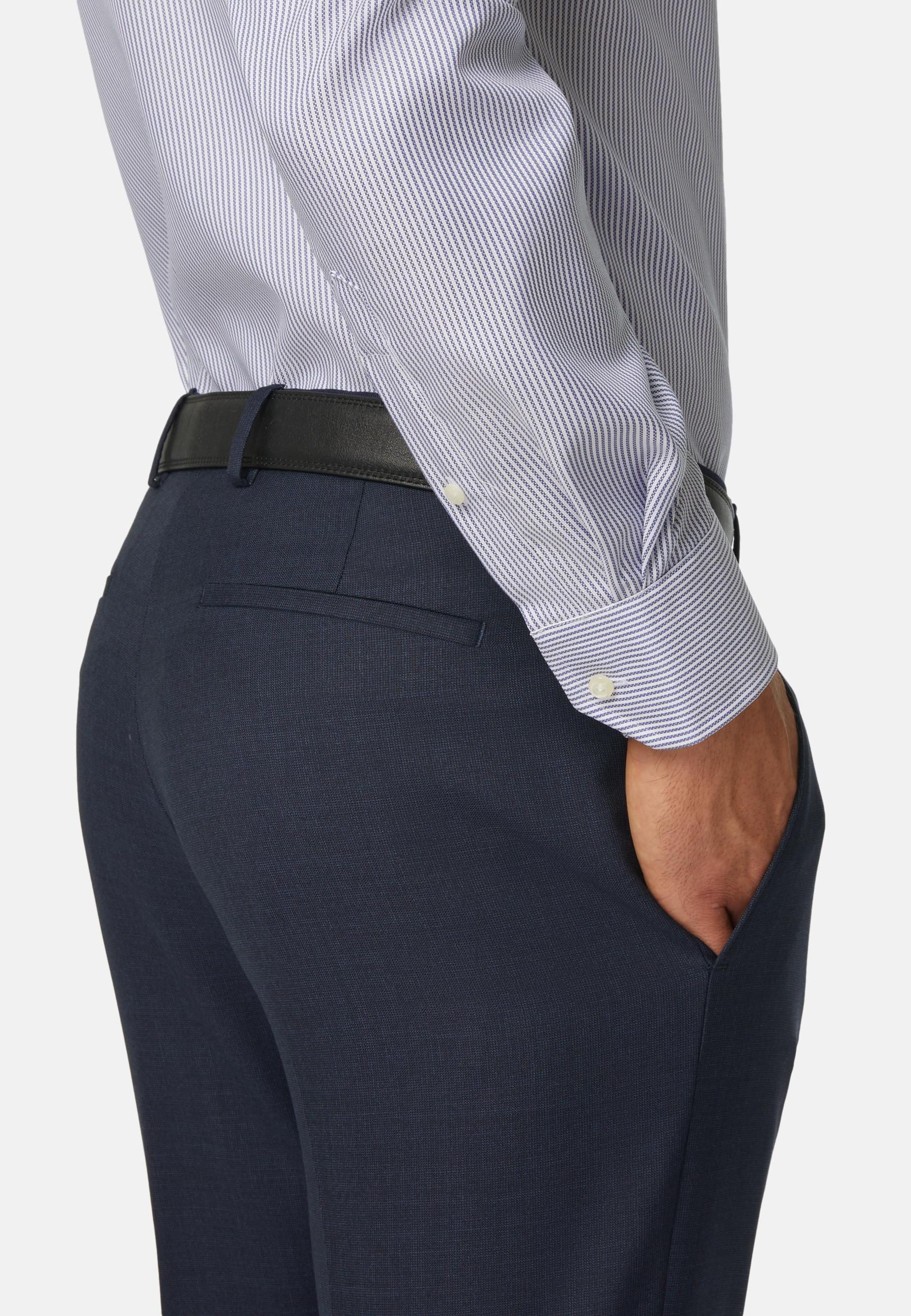 Striped Regular Fit Shirt Blue, Blue, large image number 7