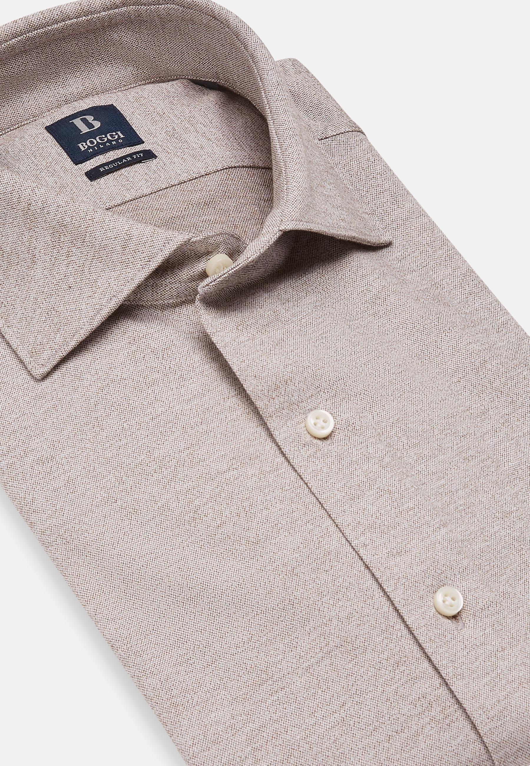 Cotton Jersey Polo Shirt Beige, Beige, large image number 7