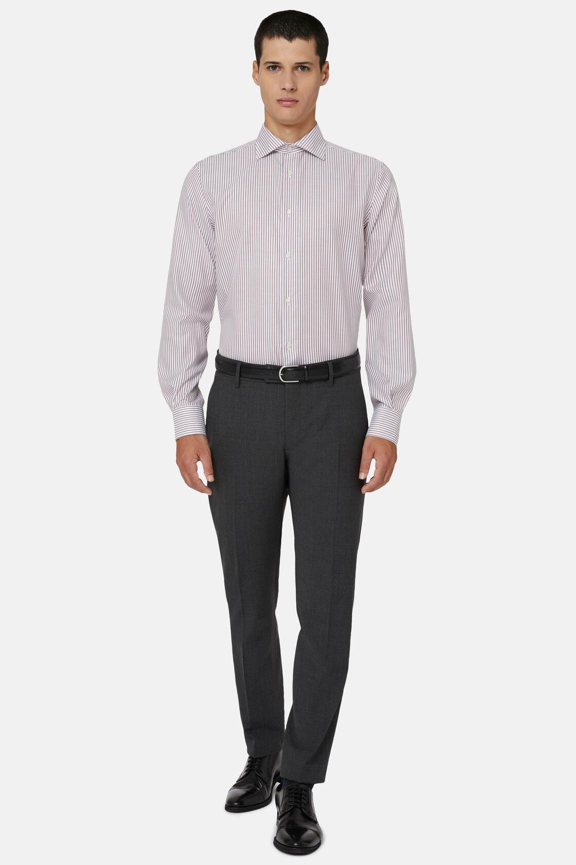 Regular Fit Shirt Burgundy, Burgundy, large image number 0