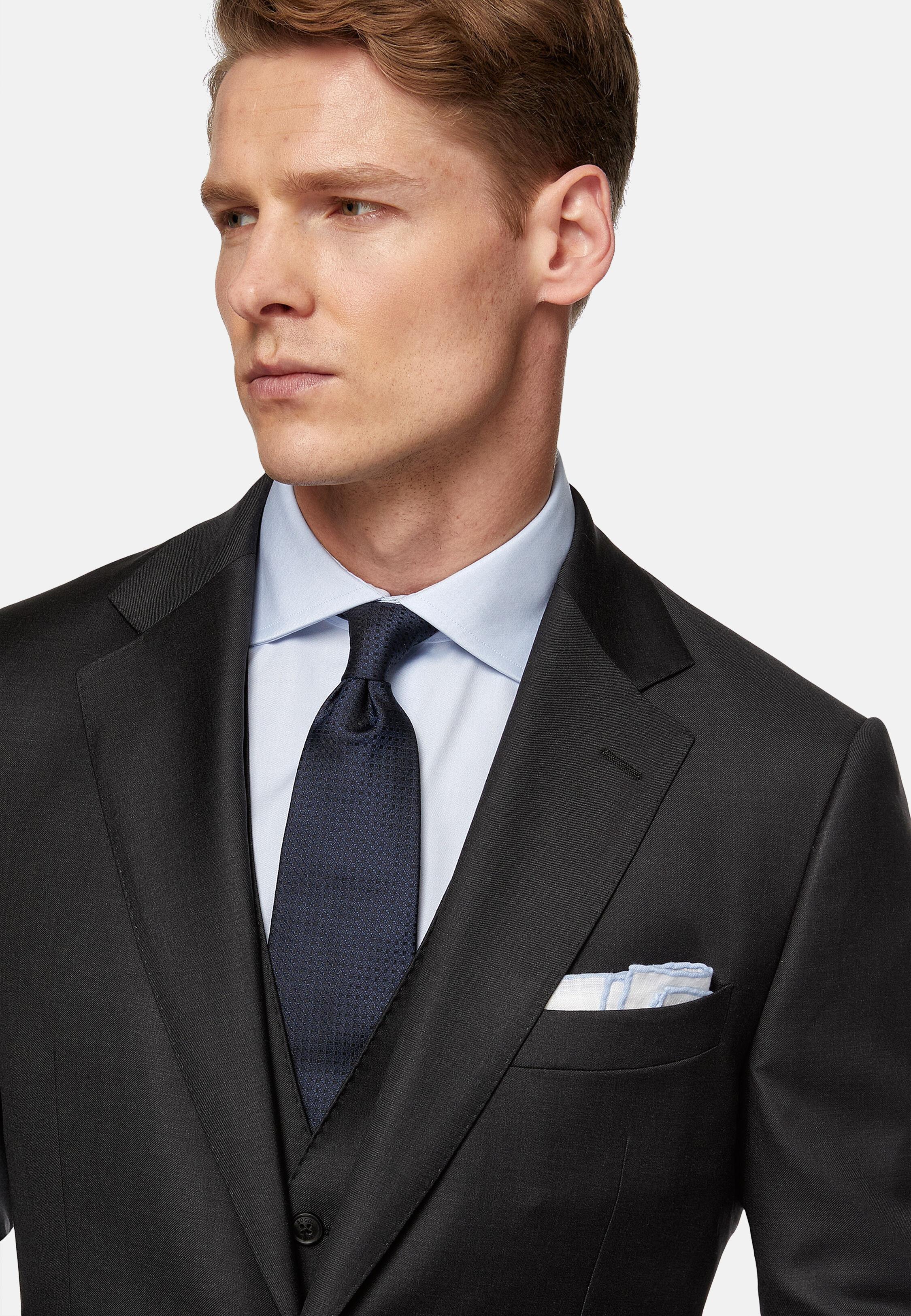 Super 130 Wool Jacket Grey, Charcoal, large image number 2