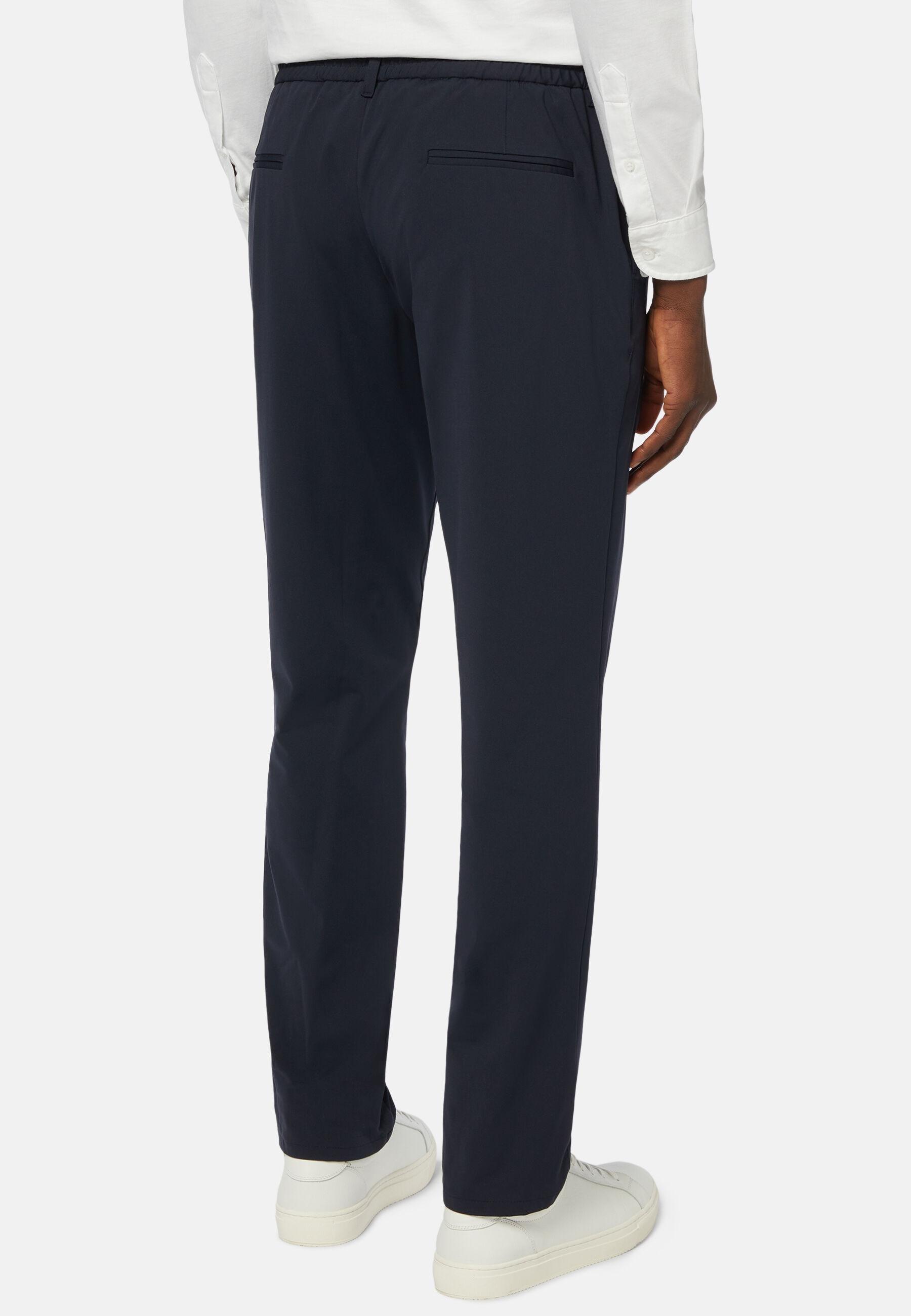 Btech Stretch Nylon Trousers Navy, Navy blue, large image number 2