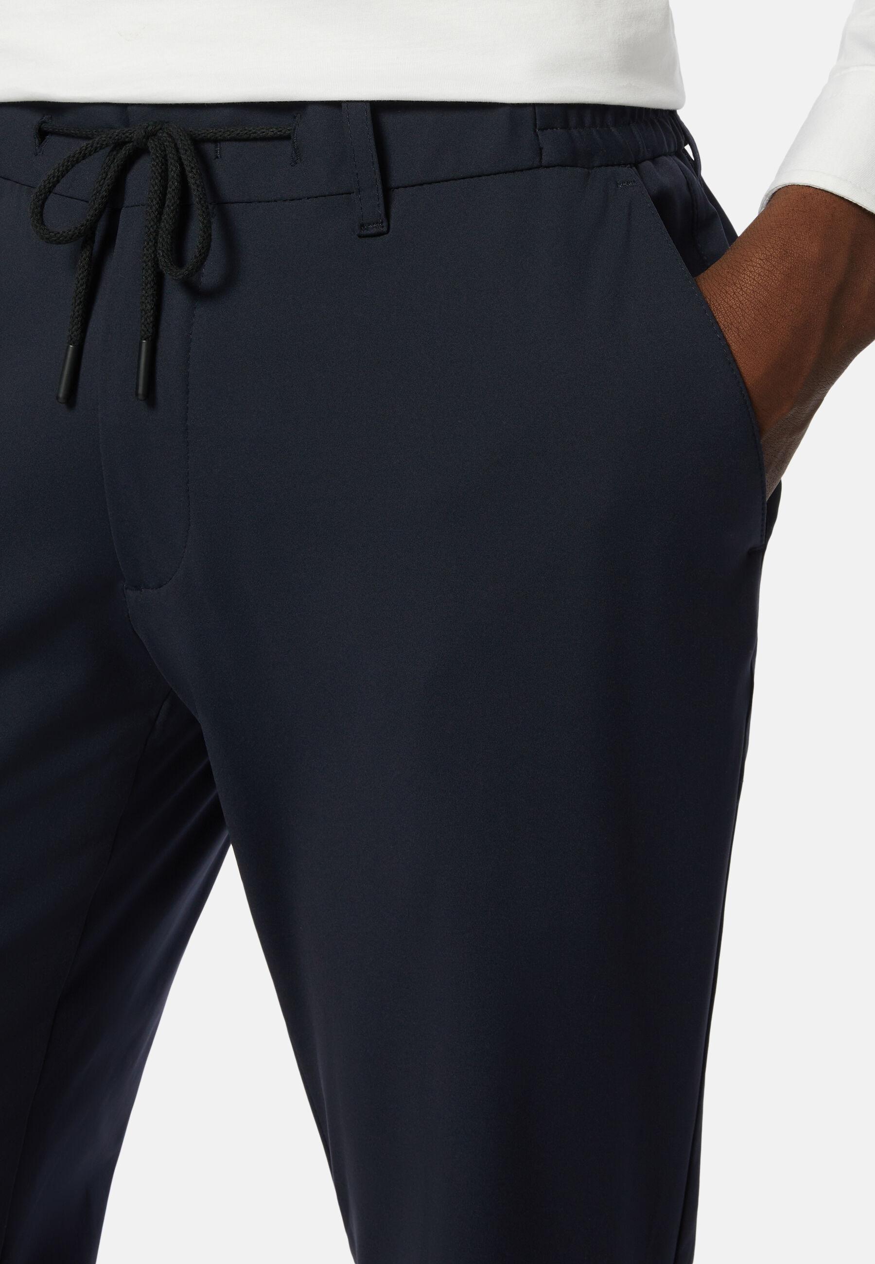 Btech Stretch Nylon Trousers Navy, Navy blue, large image number 3