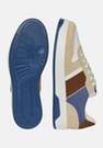 Boggi Milano - Blue Leather And Technical Fabric Trainers