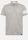 Boggi Milano - Grey Polo In Sustainable High-Performance Jersey Shirt