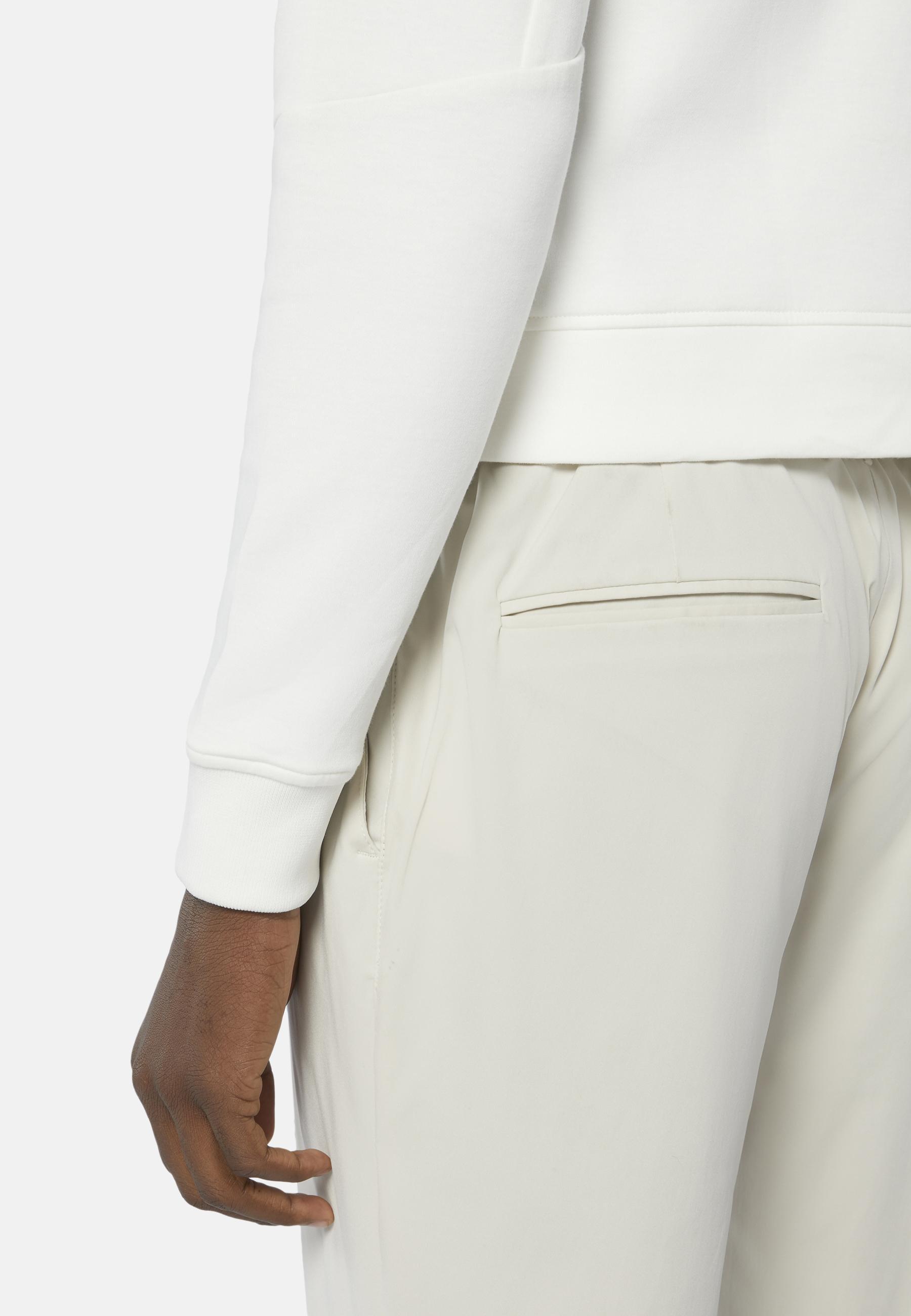 Boggi Milano - White B-Tech Stretch Nylon Trousers
