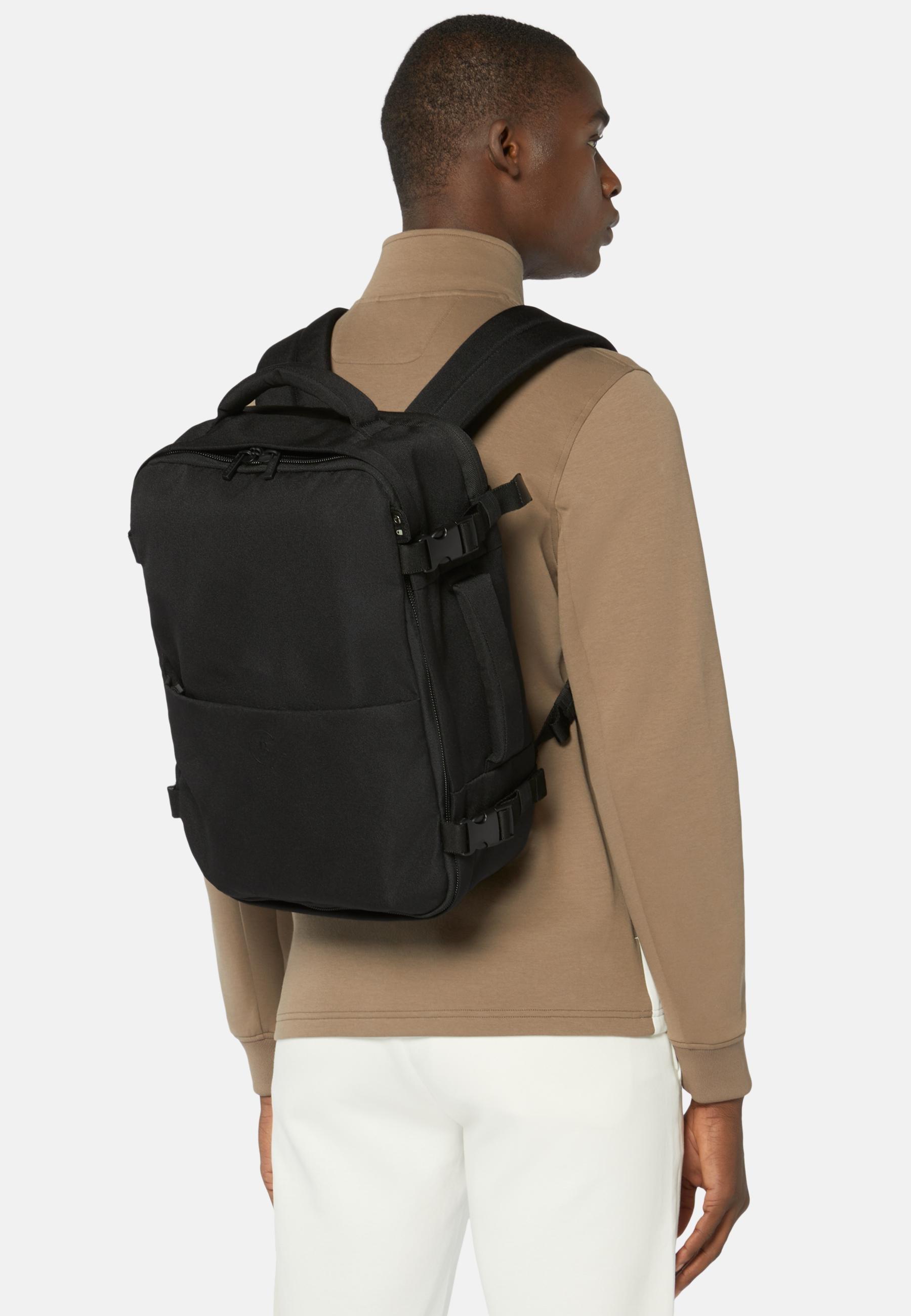 Blue Stretch Nylon Shirt, 3901_BLAC, large image number 0