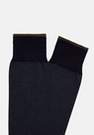 Boggi Milano - Blue Striped Socks In Organic Cotton