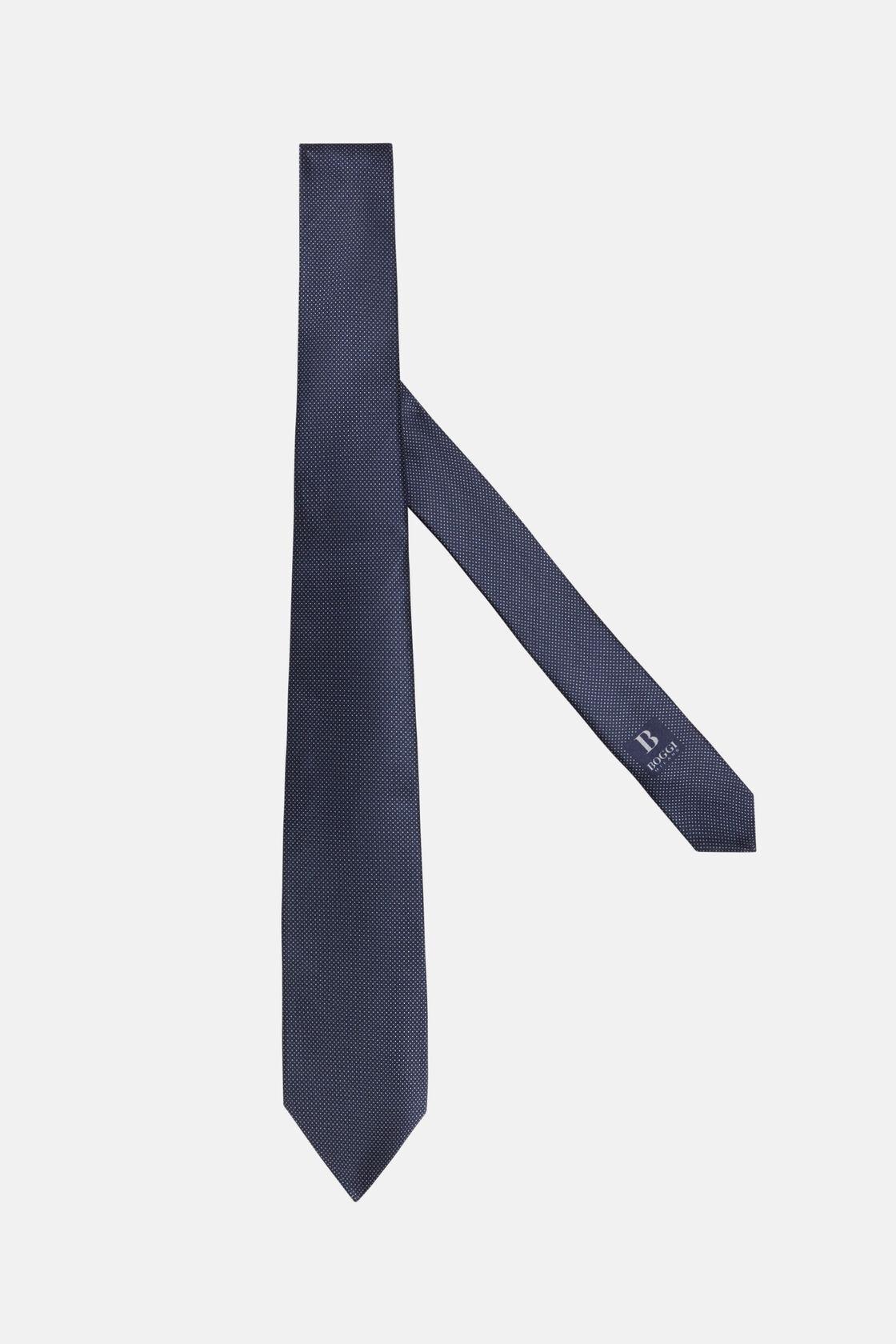 Navy Silk Ceremonial Tie, , large image number 0