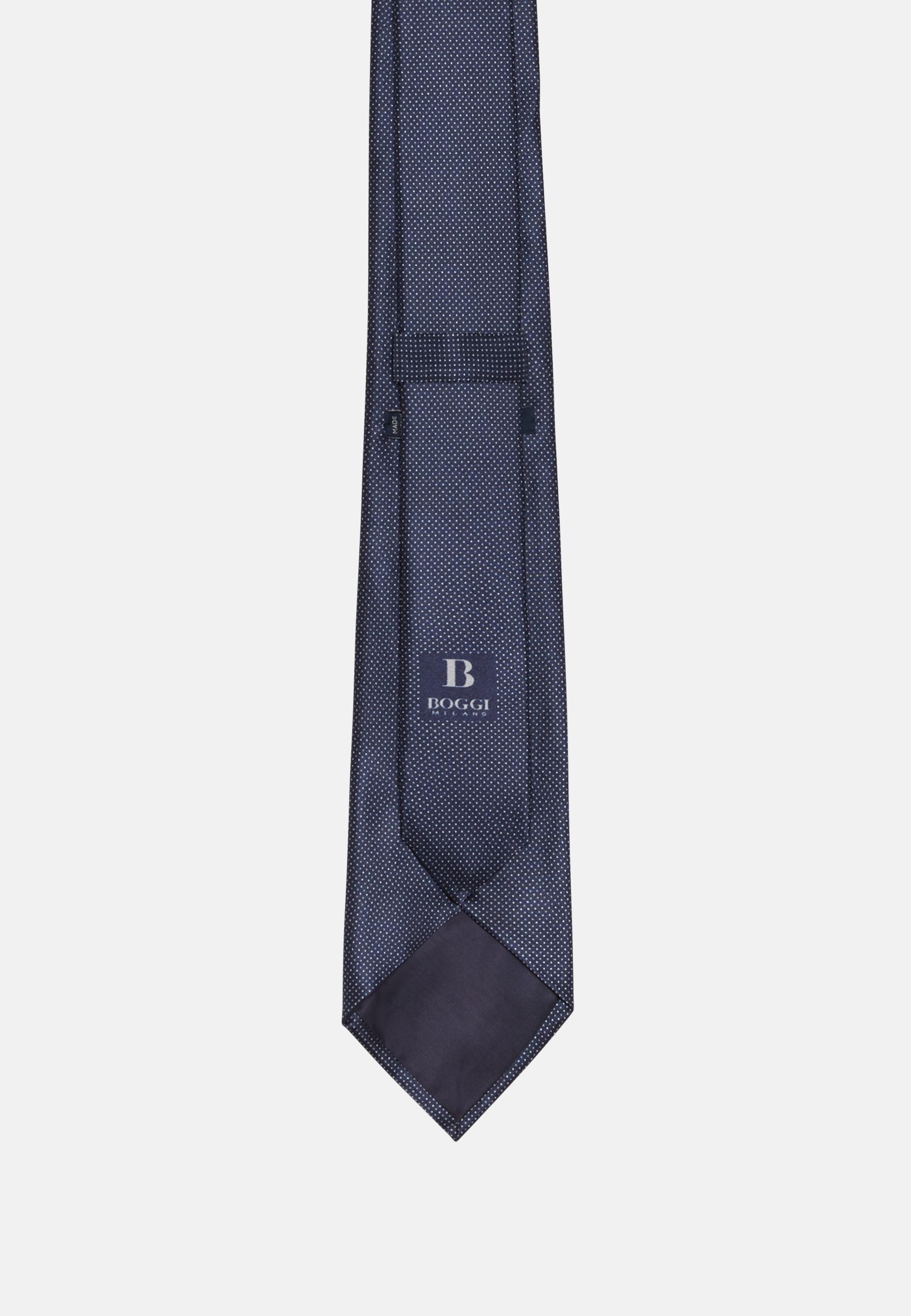 Navy Silk Ceremonial Tie, , large image number 2
