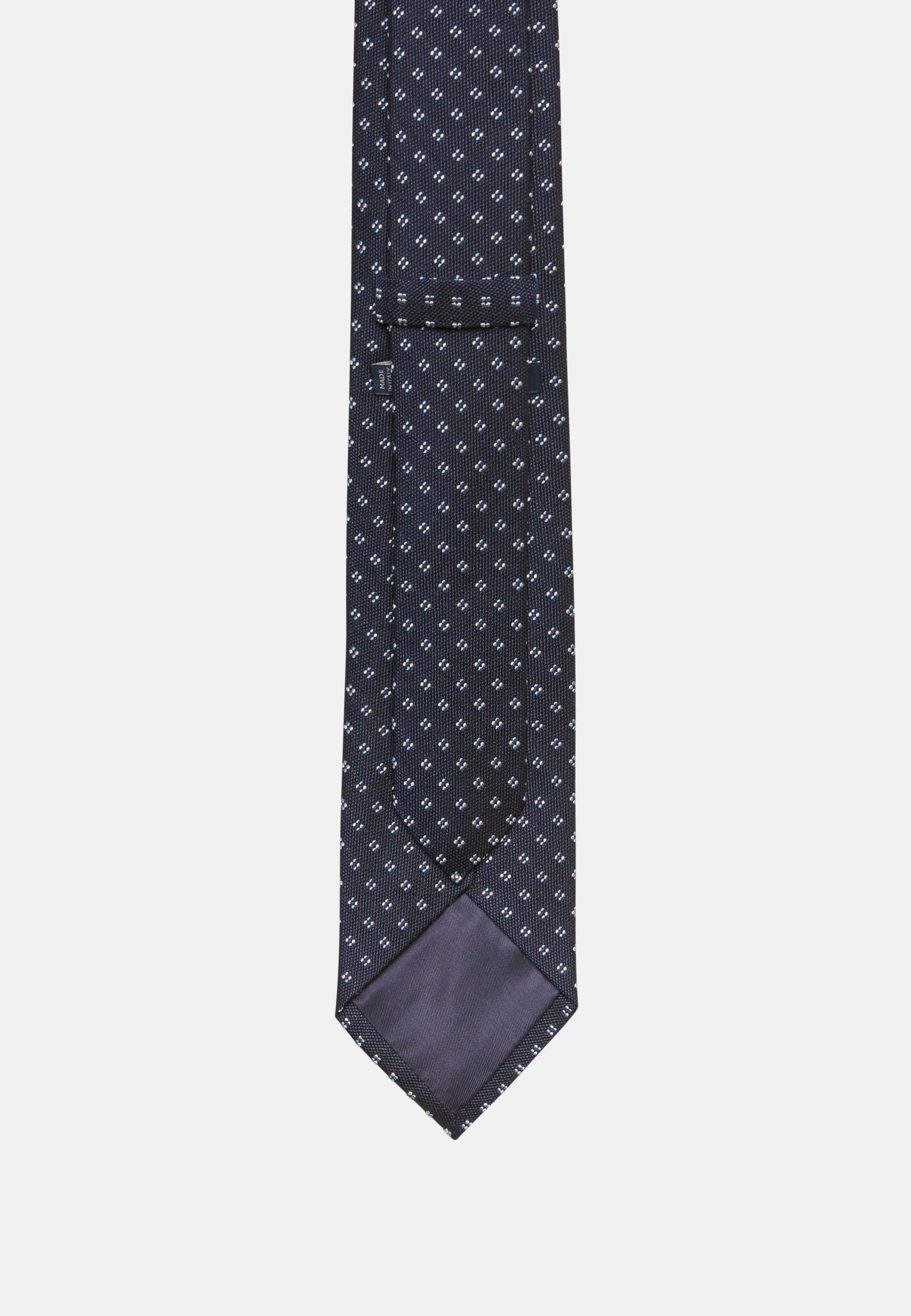 Boggi Milano - Blue Micro Design Silk Tie