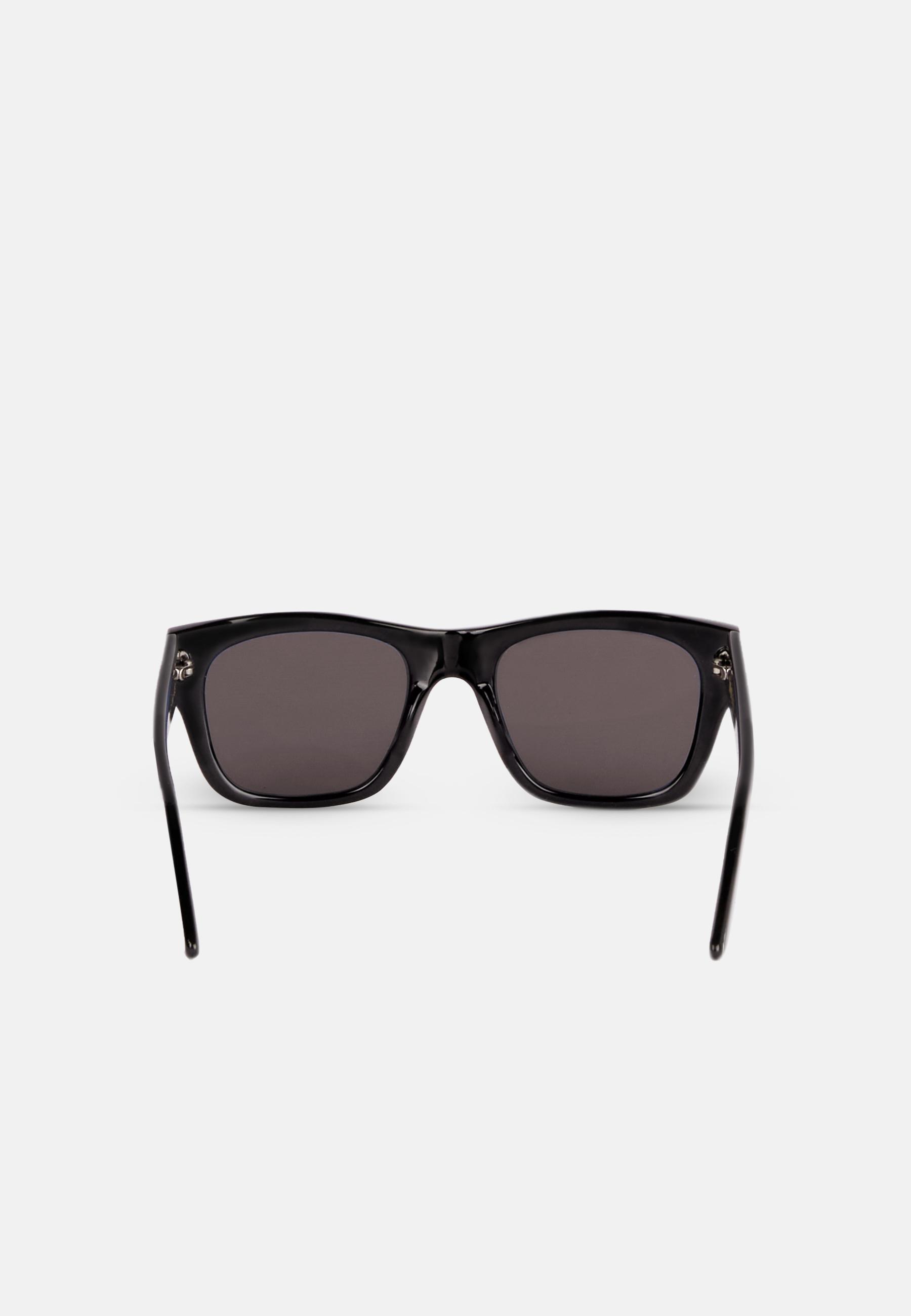 Black Oversize Square Glasses, 3901_BLAC, large image number 1