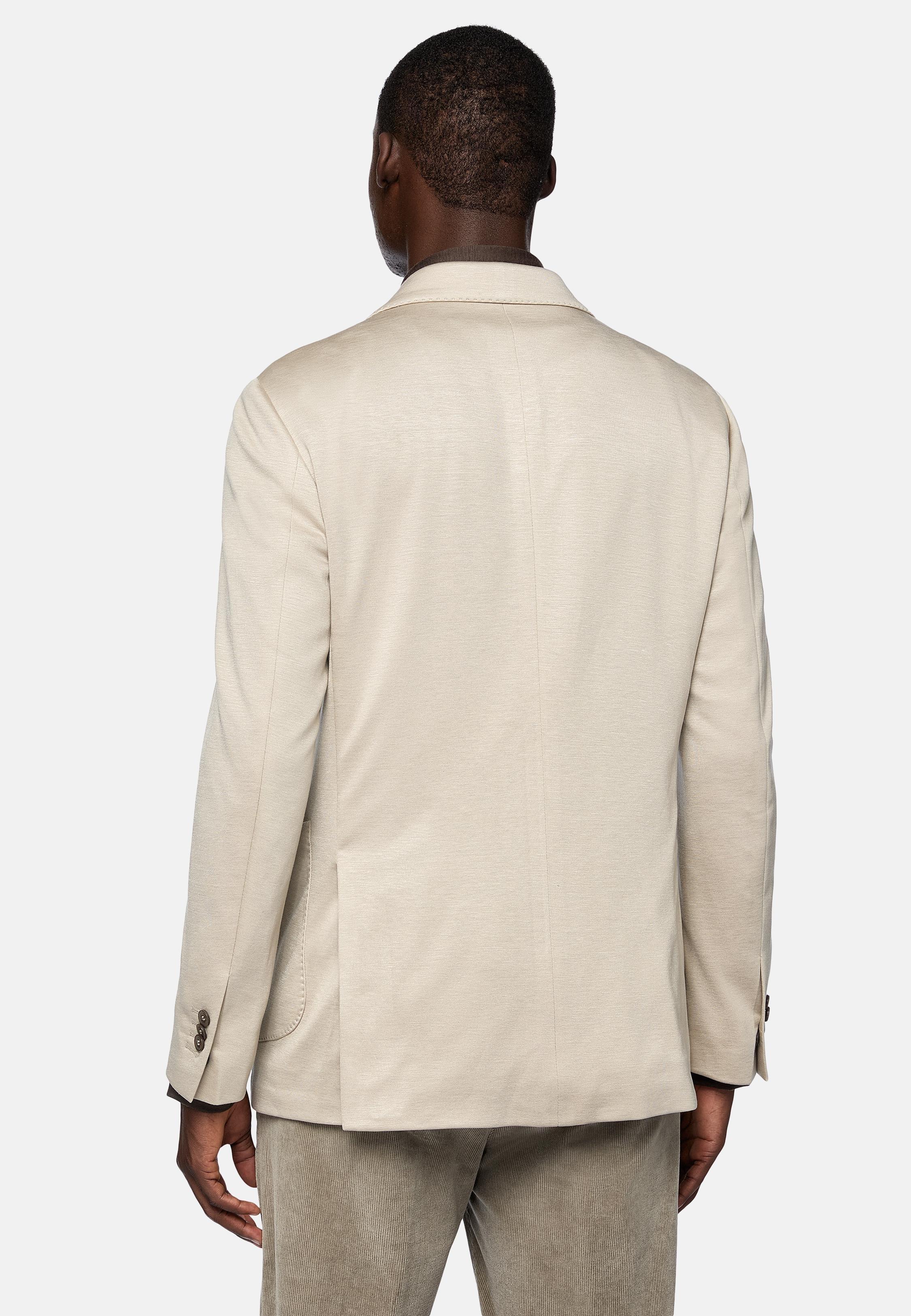 Beige Tailored Blazer Formal, , large image number 2