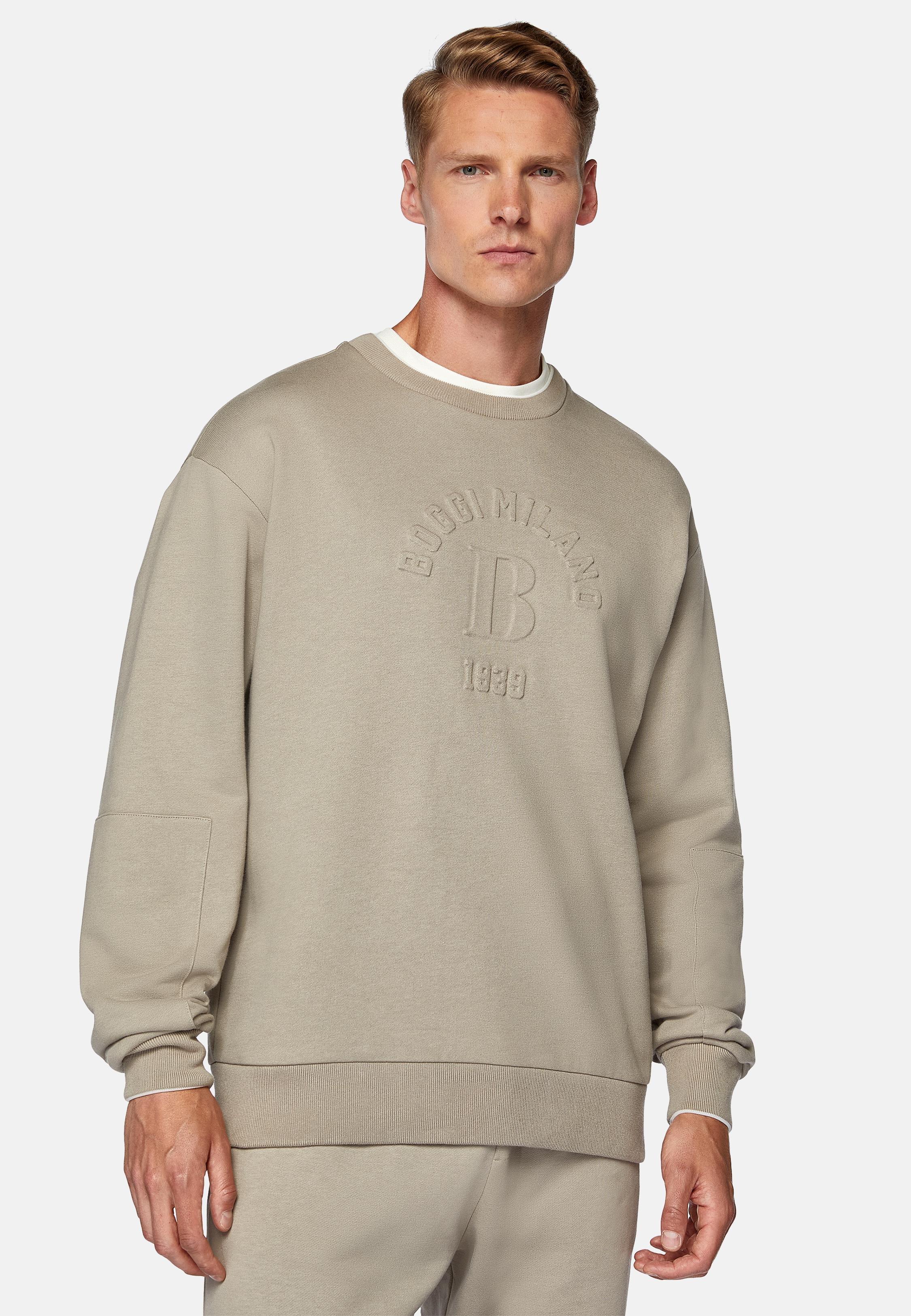 Brown Solid Casual Sweatshirt, , large image number 0