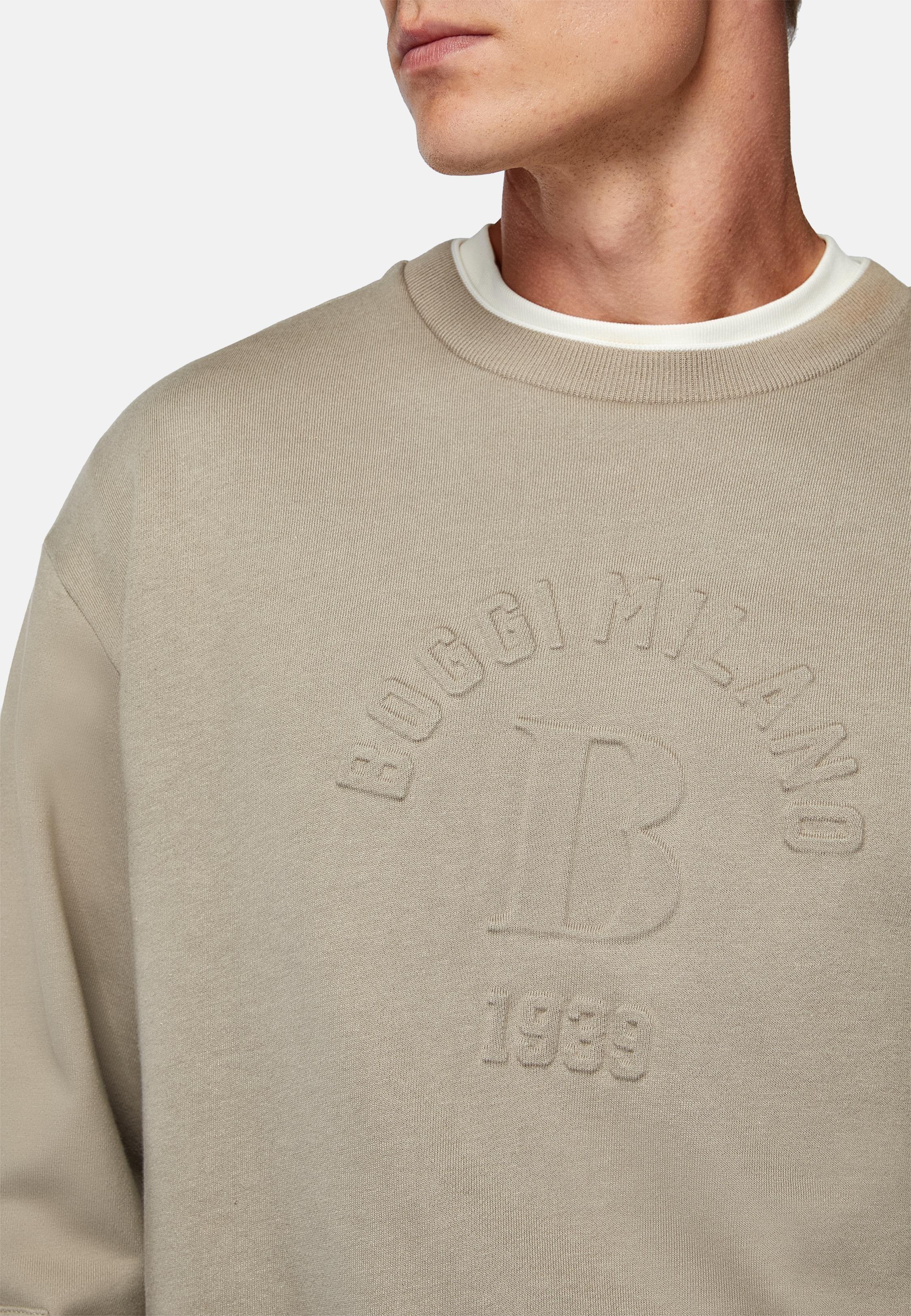 Brown Solid Casual Sweatshirt, , large image number 2