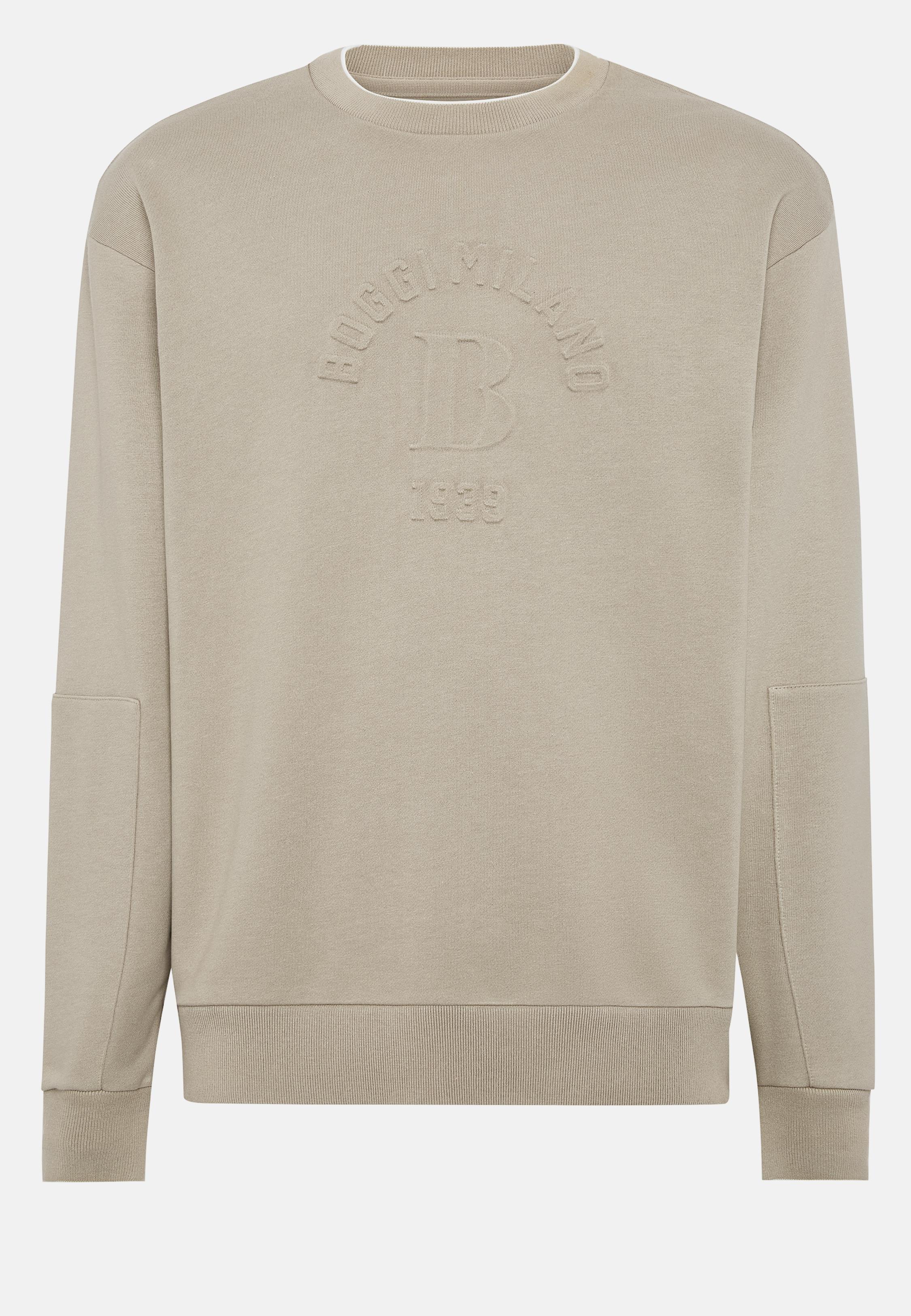 Brown Solid Casual Sweatshirt, , large image number 3